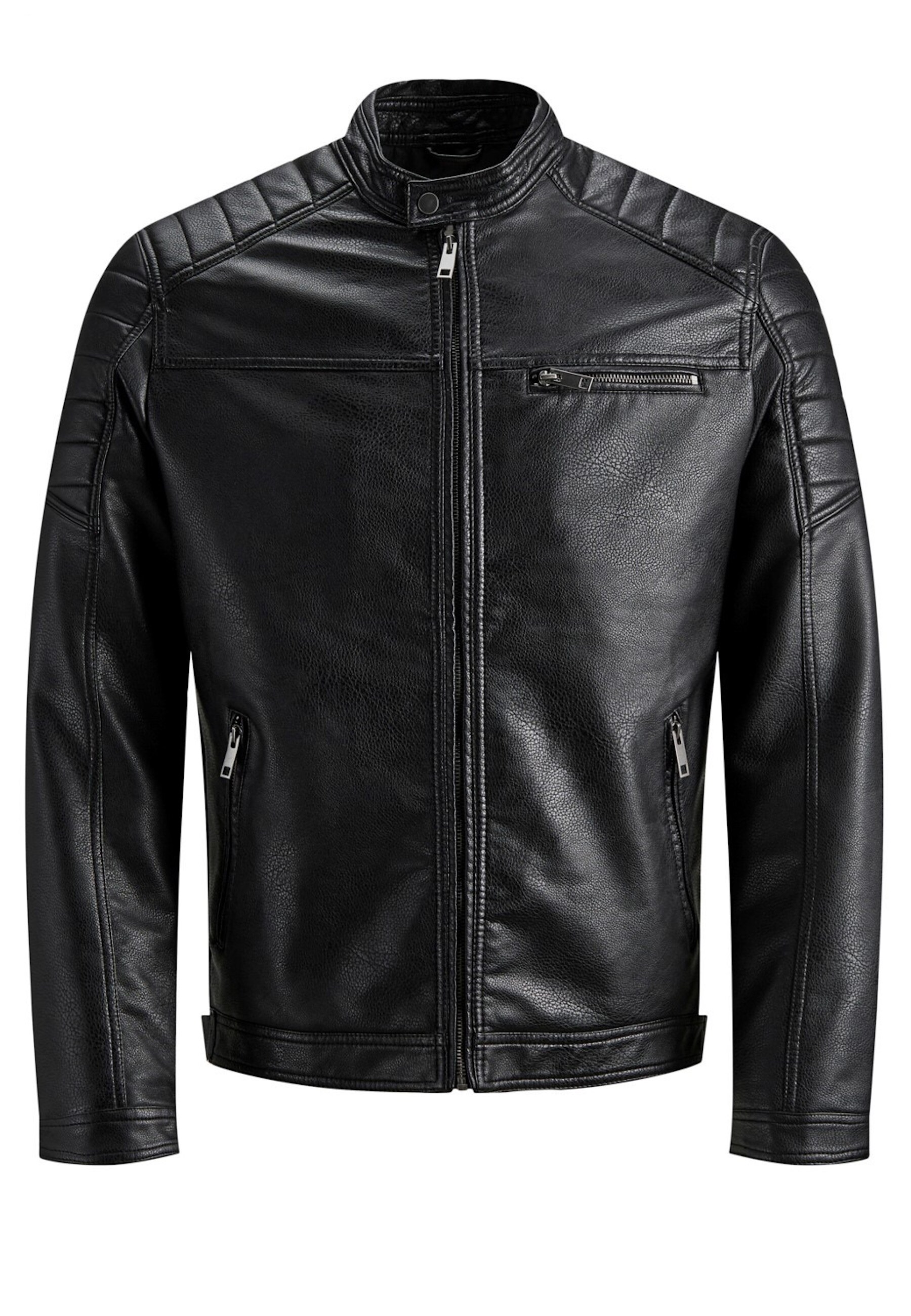 Jack & Jones Jacke Lederimitat Jacket Jacke JJ ROCKY JACKET Lederimitat - Bild 1