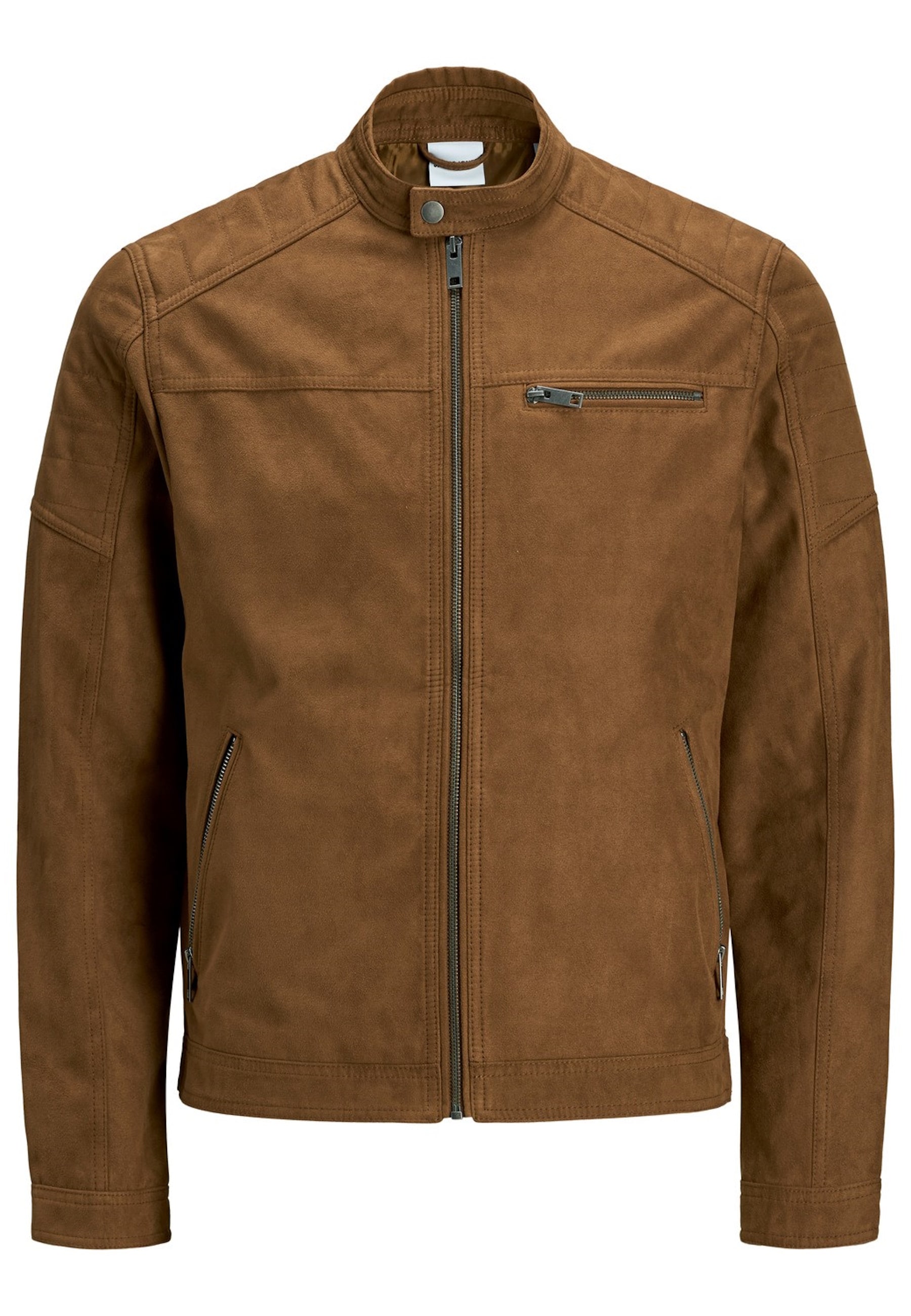 Jack & Jones Jacke Lederimitat Jacket Jacke JJ ROCKY JACKET Lederimitat - Bild 1