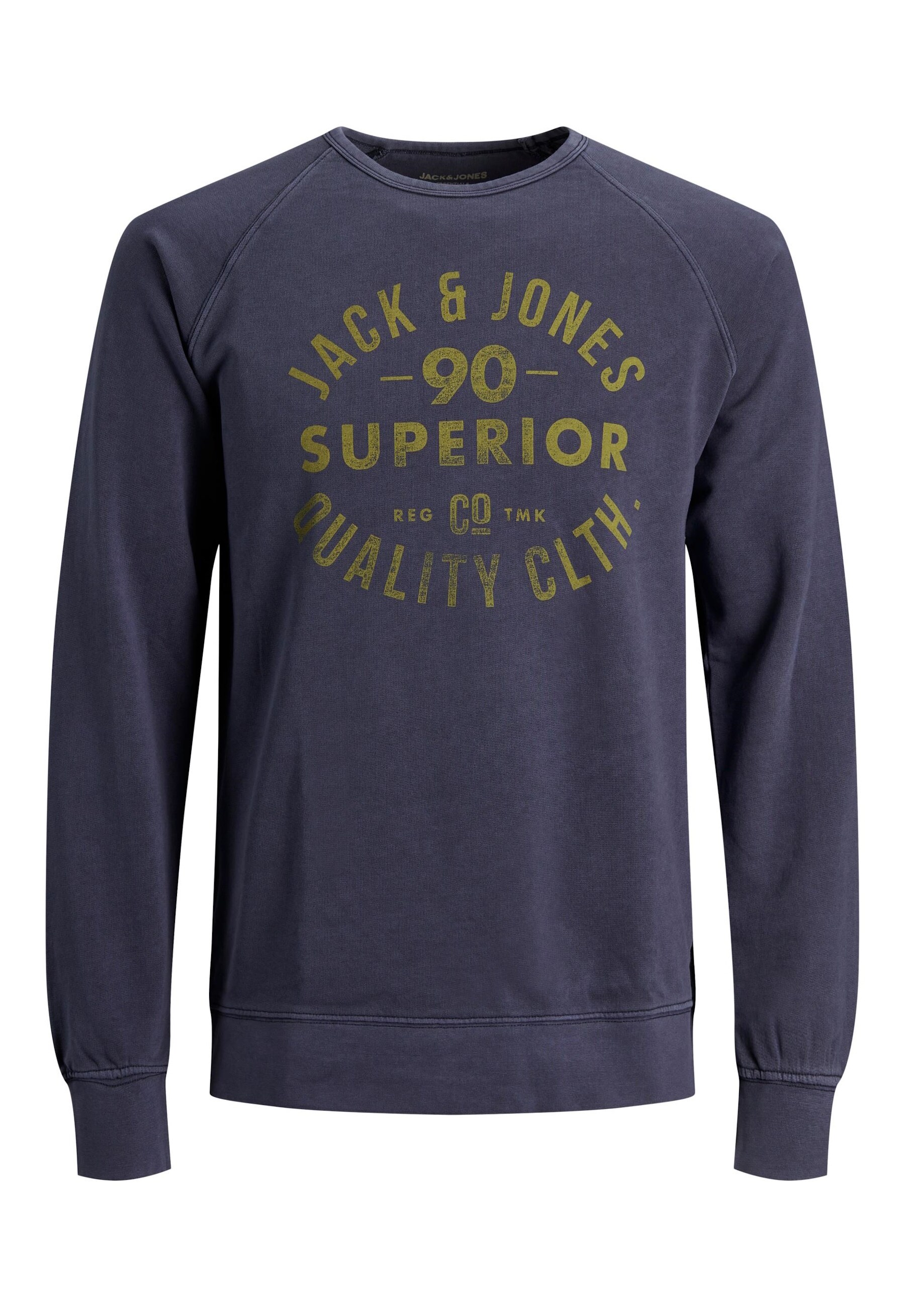 Jack & Jones Sweatshirt Jeans Washed Pullover ohne Kapuze - Bild 1