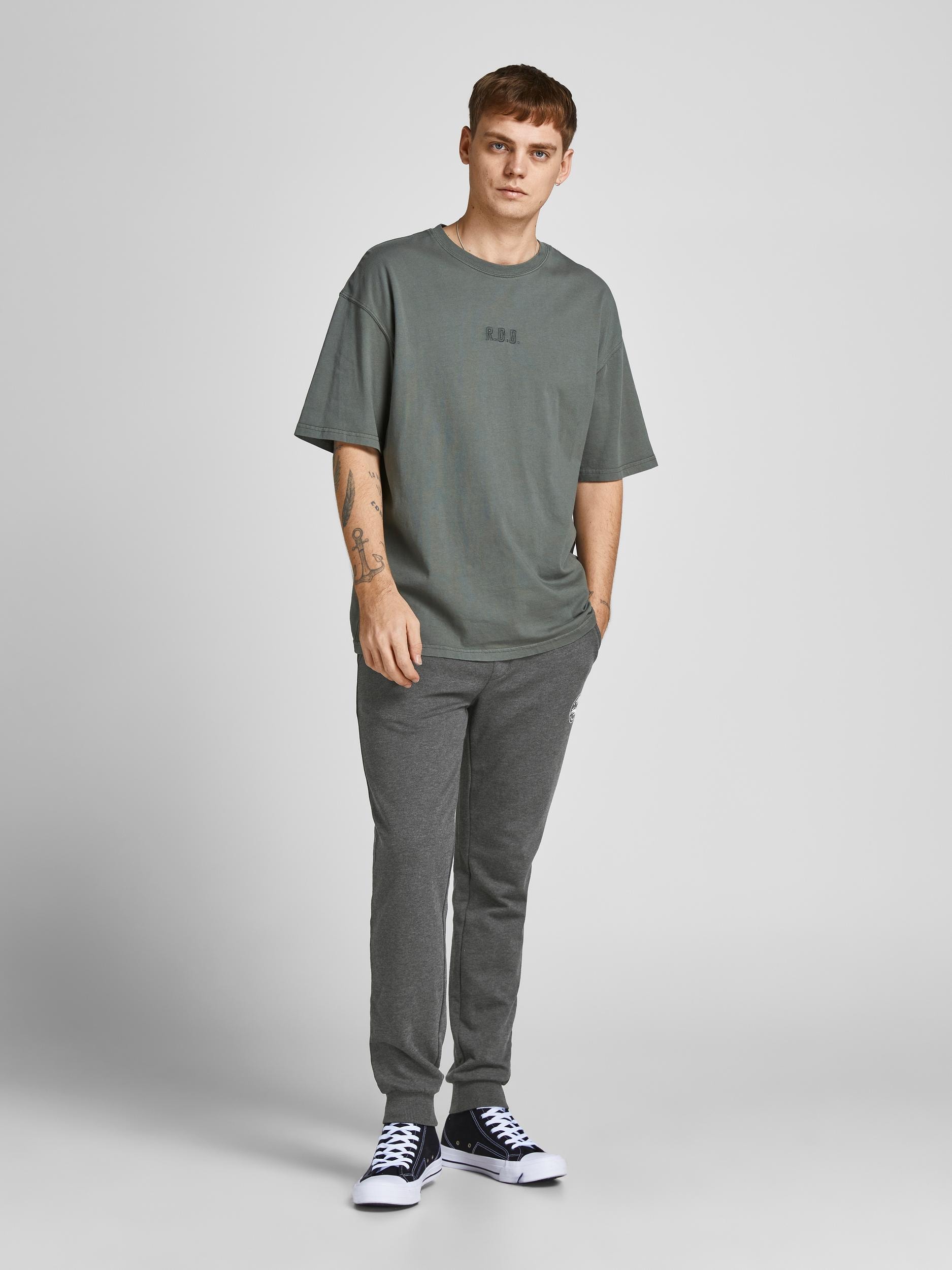 Jack & Jones Hose Sweathose mit Logoprint JPSTGORDON JJSHARK SWEAT PANTS - Bild 1