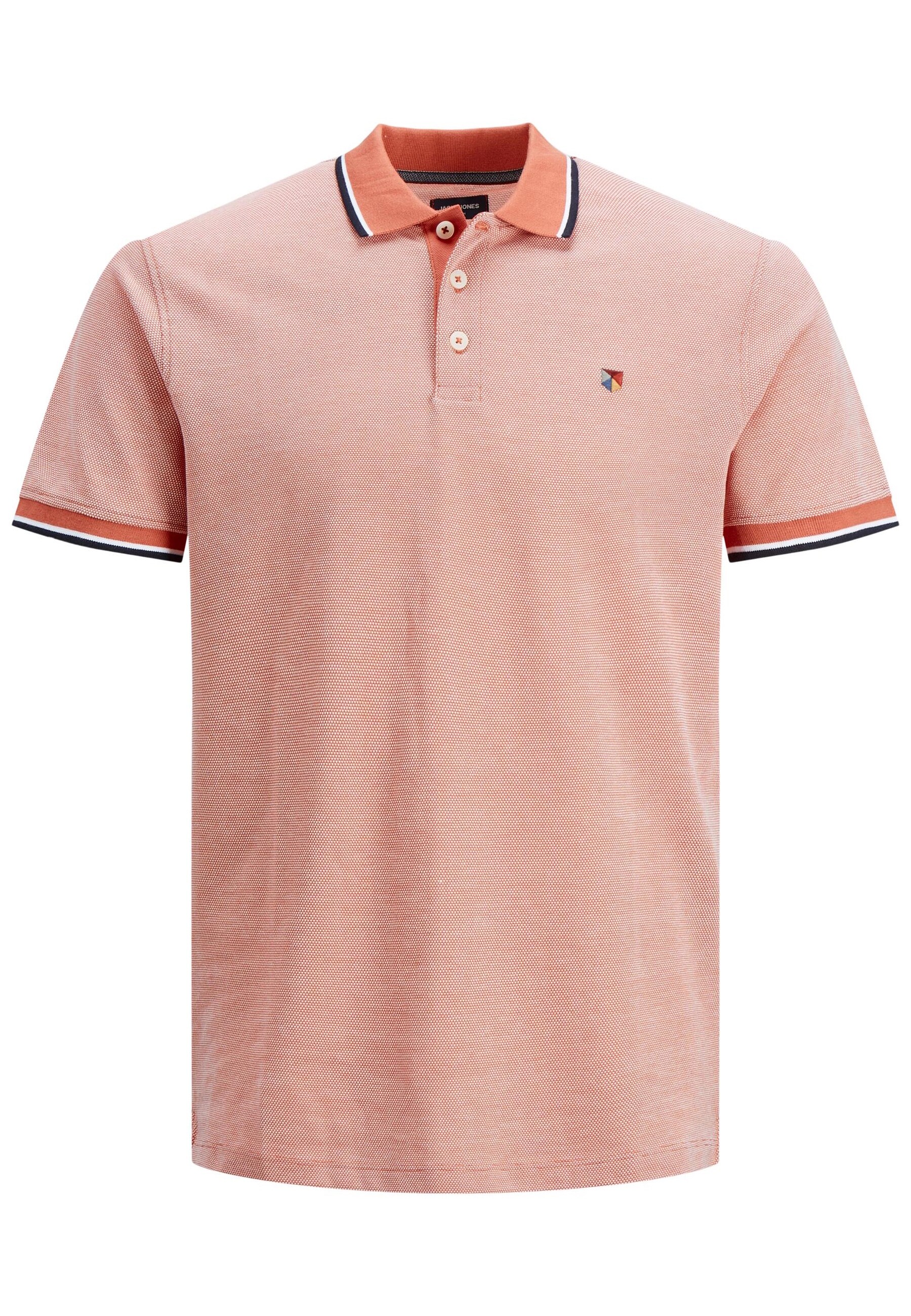 Jack & Jones Poloshirt BLUWIN Polo Kurzarmshirt mit Kontrastdetails und Stickerei - Bild 1