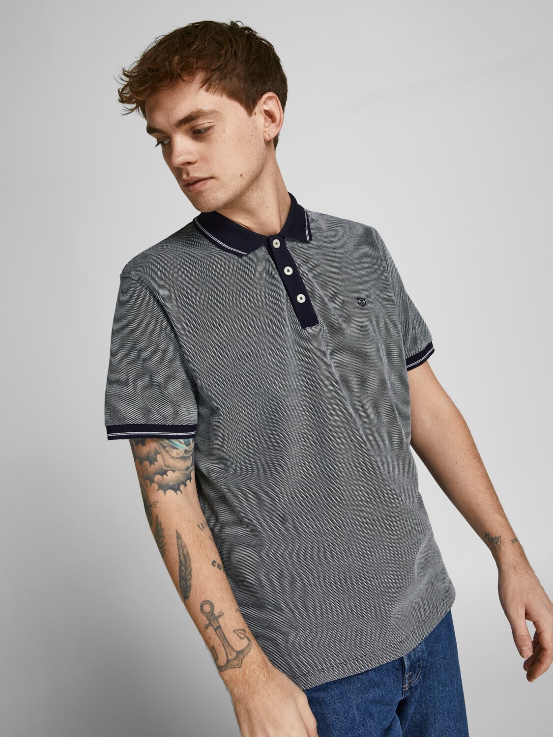 Jack & Jones Poloshirt Bluwin Poloshirt mit Polokragen - Bild 1