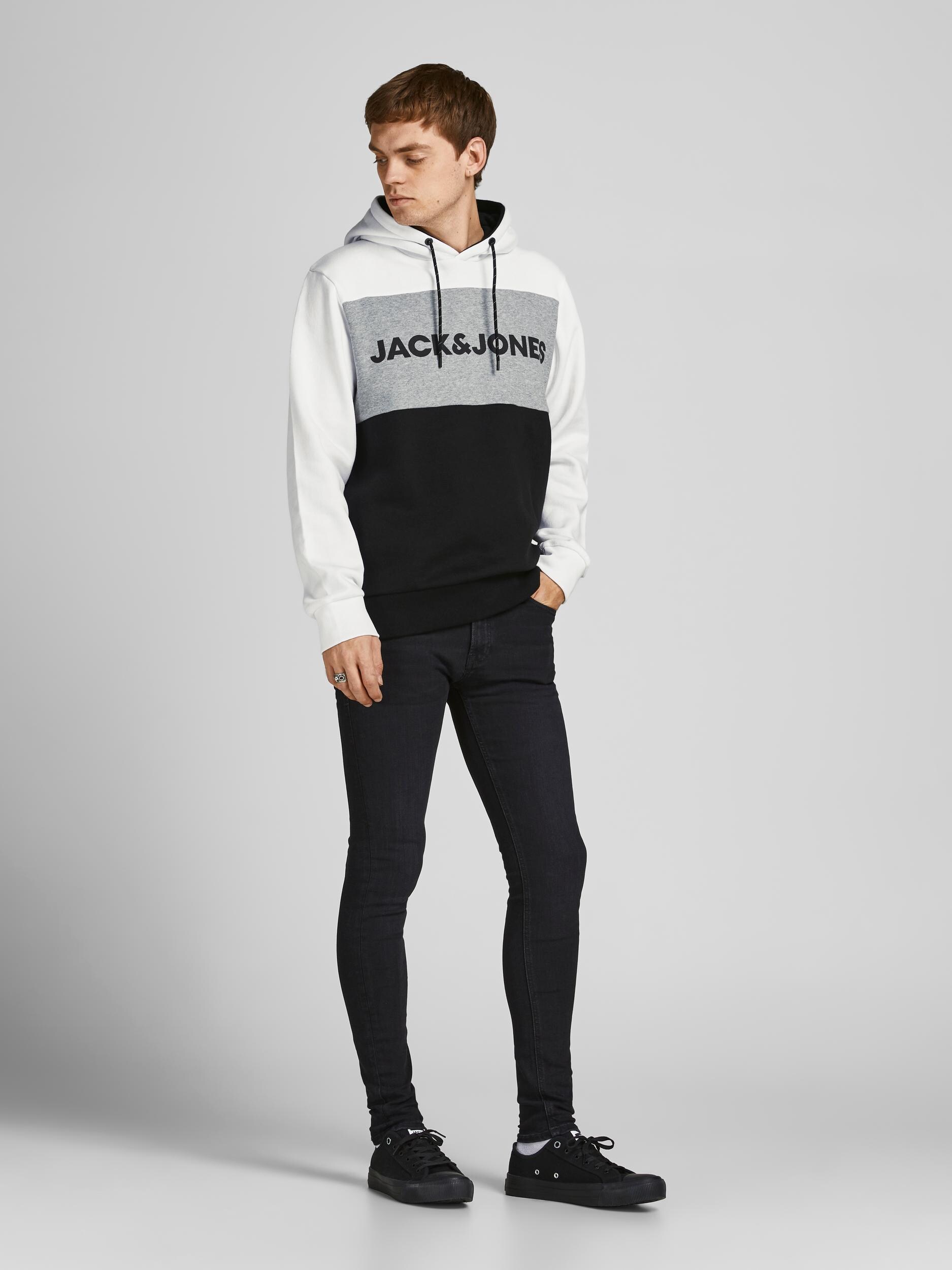 Jack & Jones Hoodie Logo Blocking Kapuzensweatshirt - Bild 1