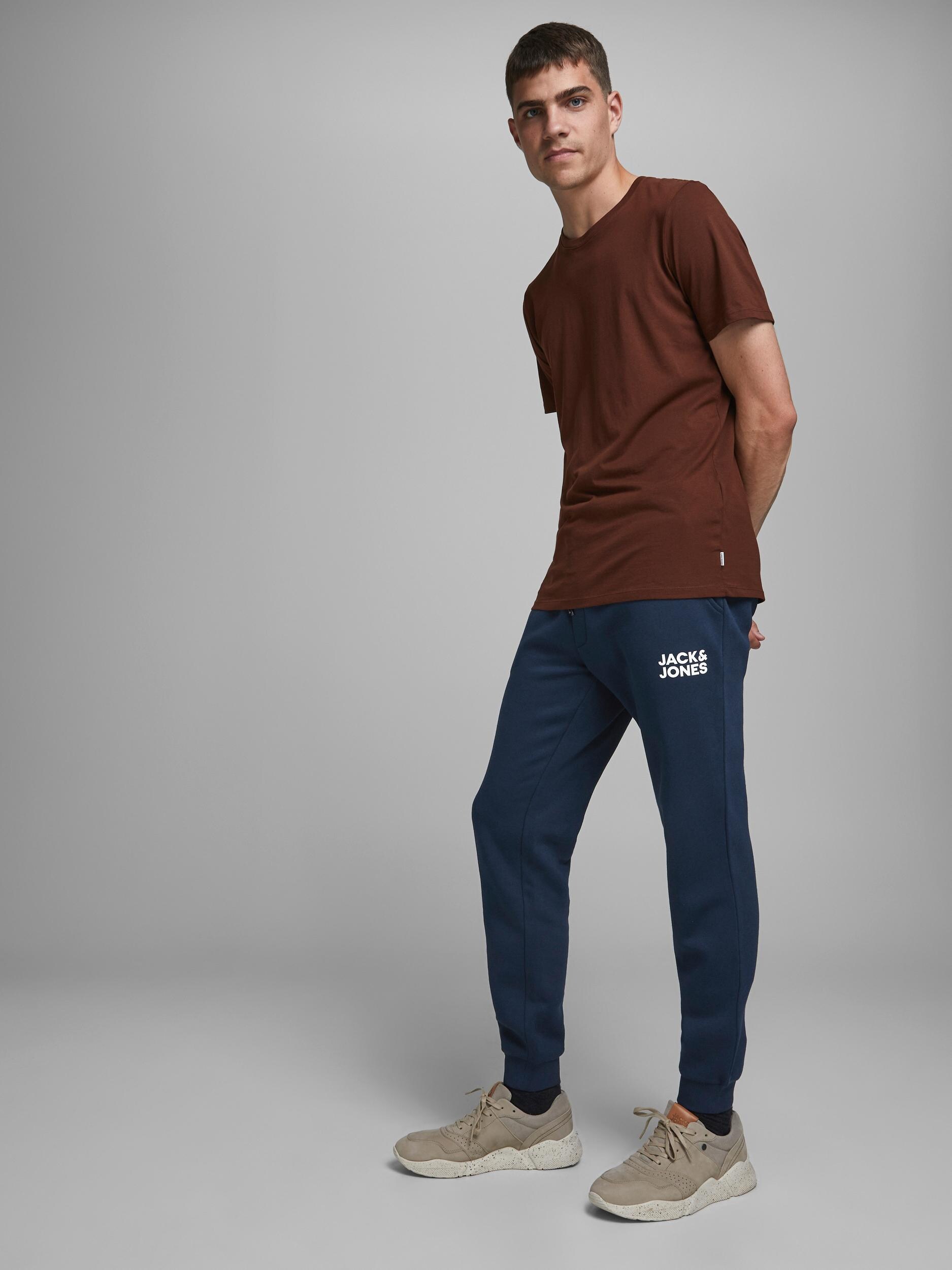Jack & Jones Hose Sweathose mit elastischem Bund und Logo-Print - Bild 1