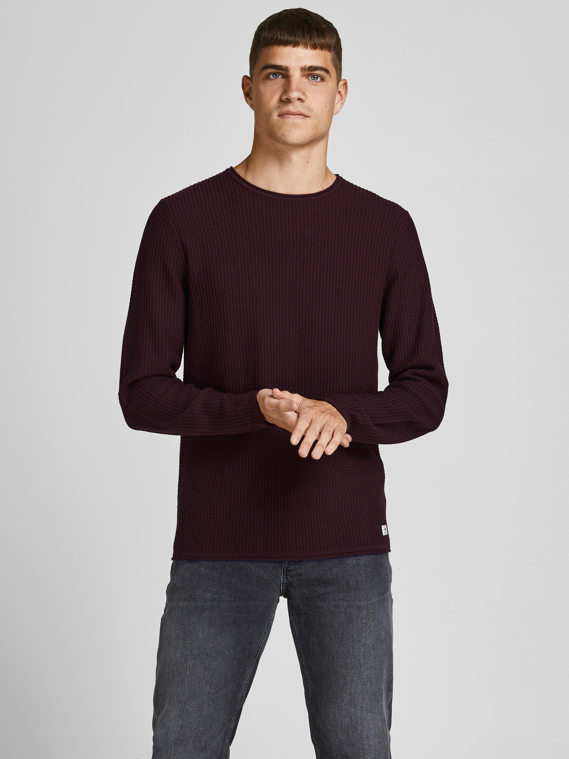 Jack & Jones Strickpullover CARLOS Pullover R-Neck - Bild 1
