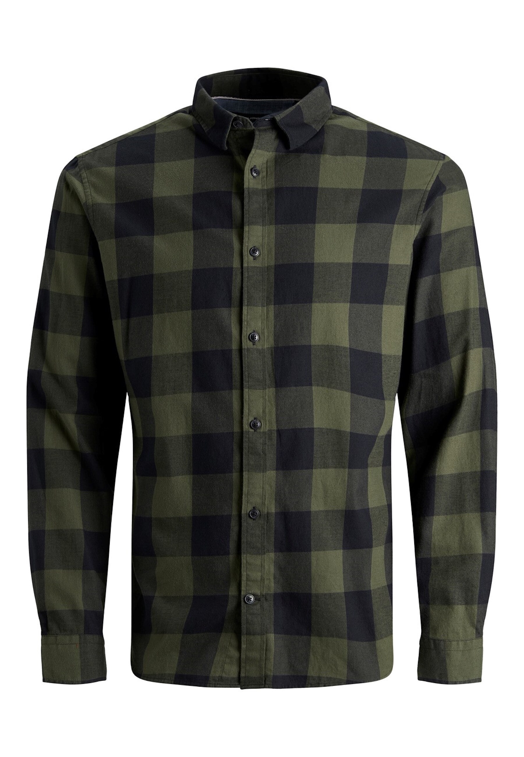 Jack & Jones Hemd Gingham Langarmhemd - Bild 1