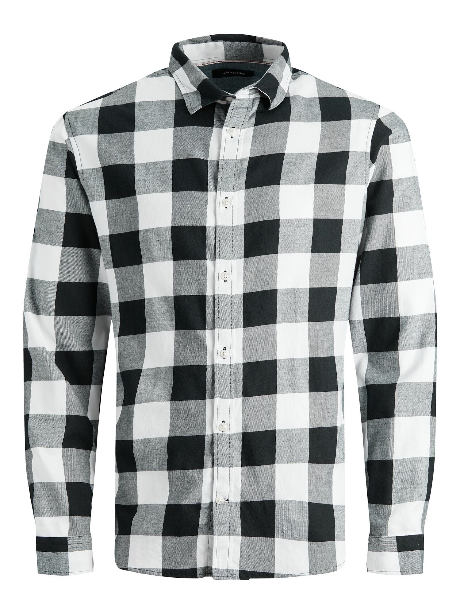 Jack & Jones Hemd Lang&auml;rmliges GINGHAM TWILL SHIRT mit Hemdkragen - Bild 1