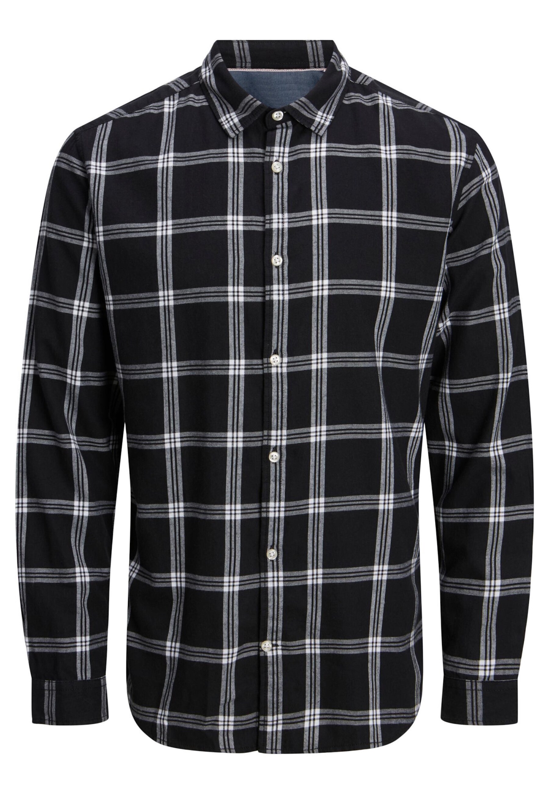 Jack & Jones Hemd Gingham Langarmhemd - Bild 1