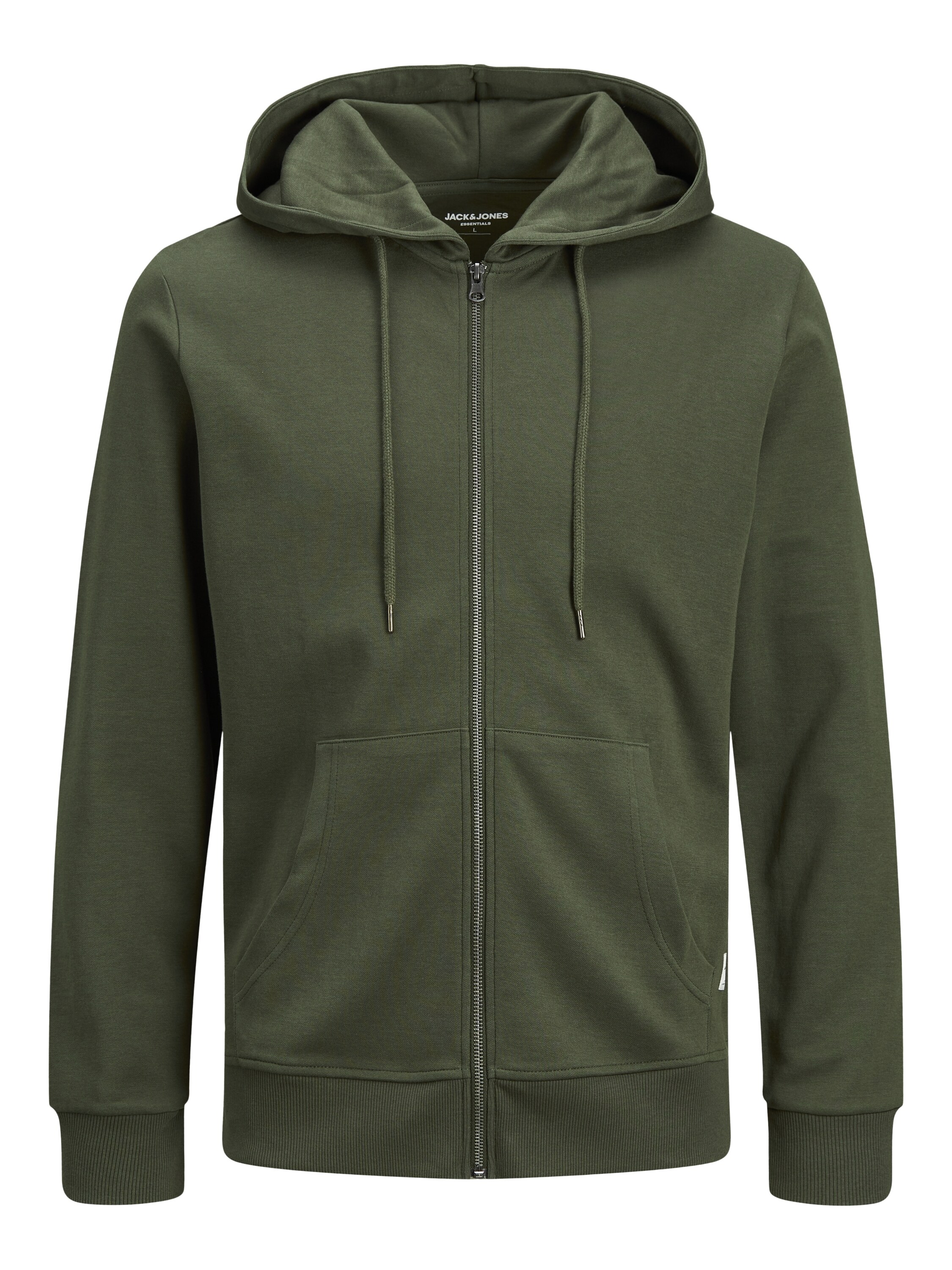 Jack & Jones Kapuzensweatjacke Basic Zip Hoody mit Kapuze - Bild 1