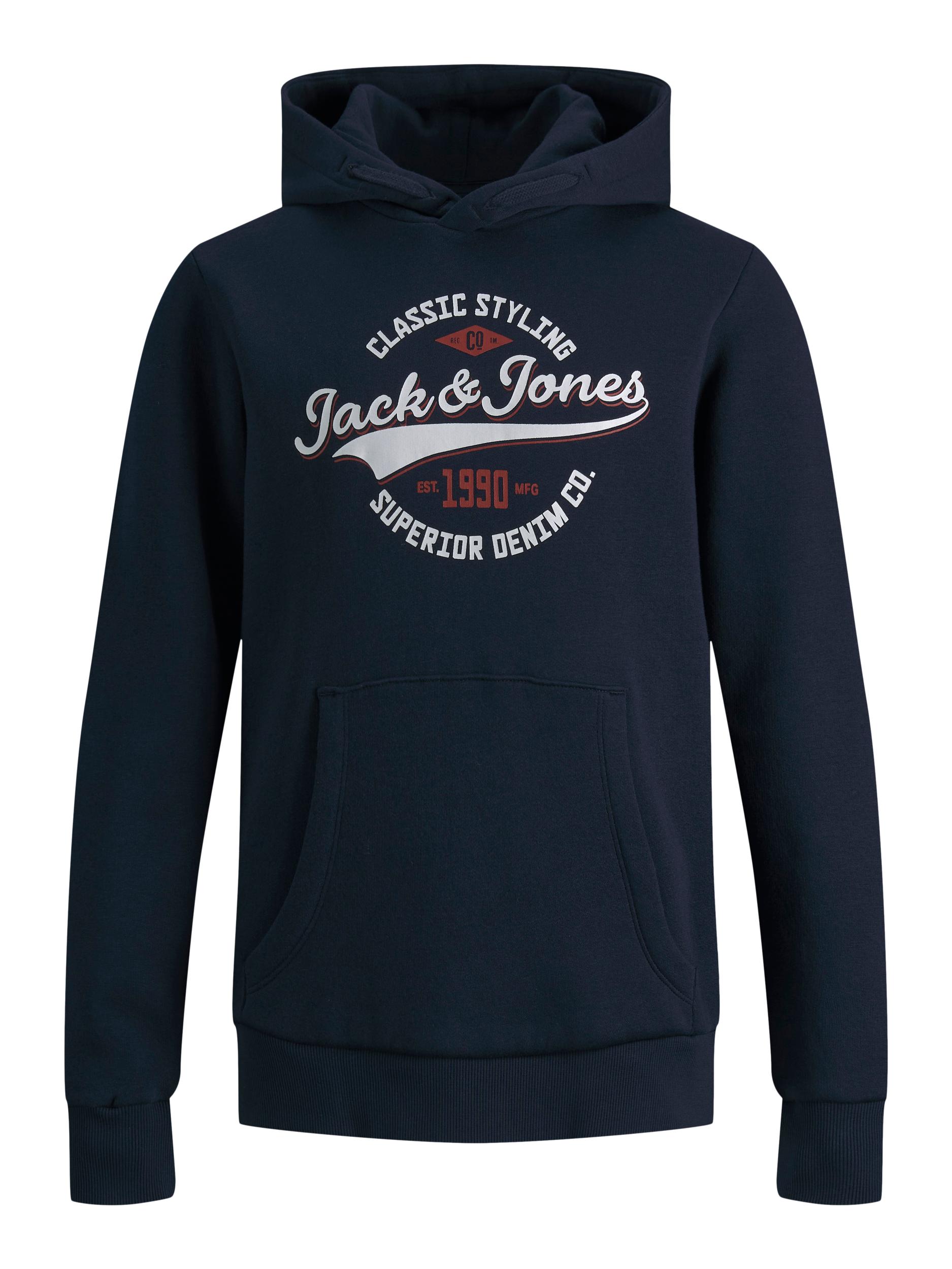 Jack & Jones Junior Hoodie Logo 2 Col Kapuzensweatshirt - Bild 1