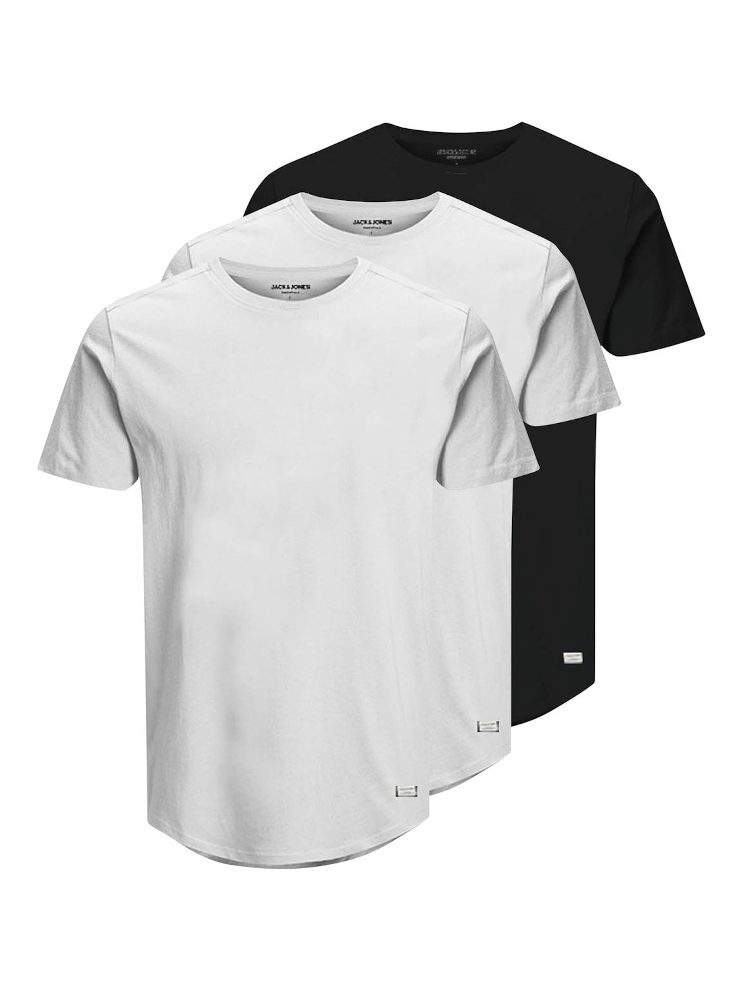 Jack & Jones T-Shirt 3 Pack T-Shirt Rundhals JJENOA TEE - Bild 1