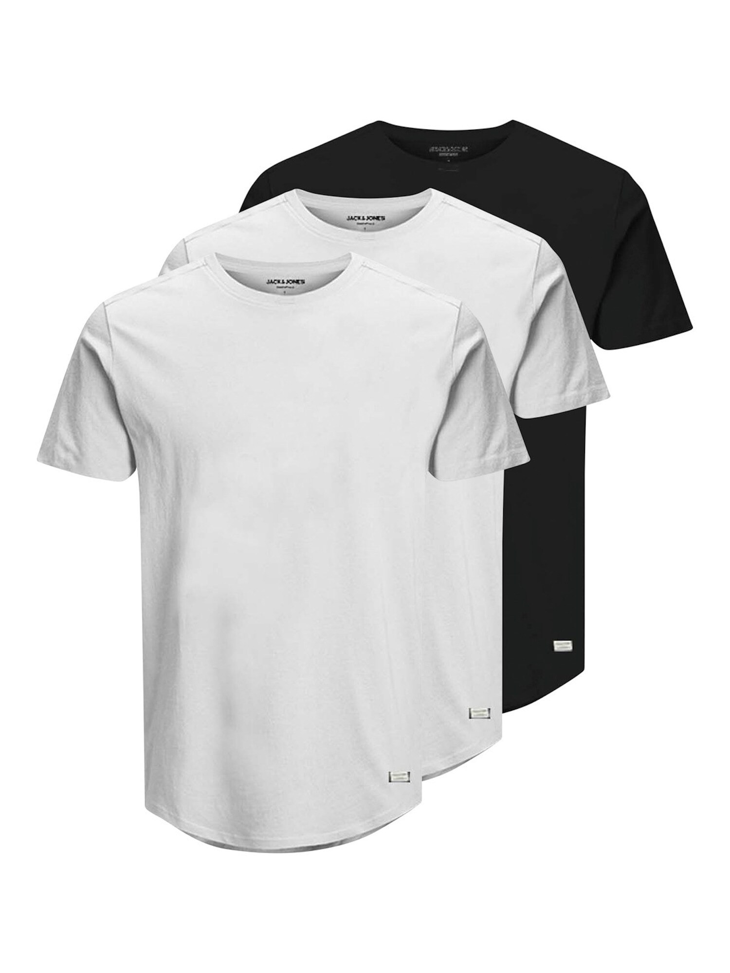 Jack & Jones T-Shirt 3 Pack T-Shirt Rundhals JJENOA TEE - Bild 1