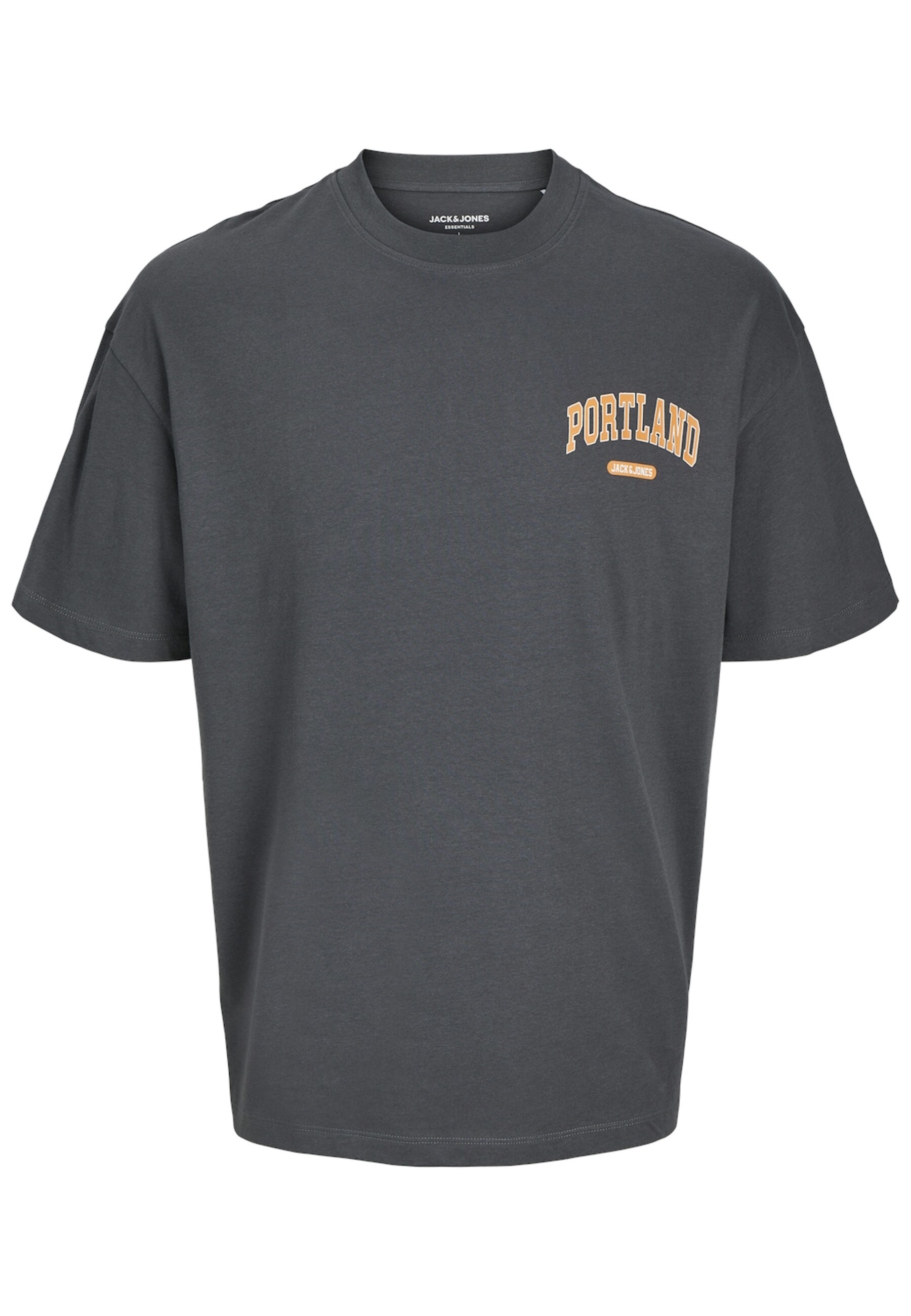 Jack & Jones T-Shirt BRADLEY VARSITY BACK TEE Kurzarmshirt - Bild 1