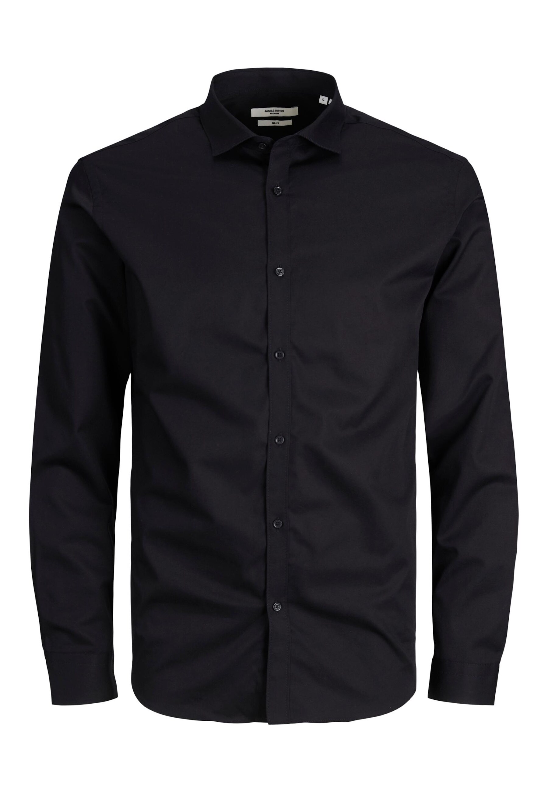 Jack & Jones Hemd CARDIFF Slimfit Langarmhemd aus Baumwolle - Bild 1