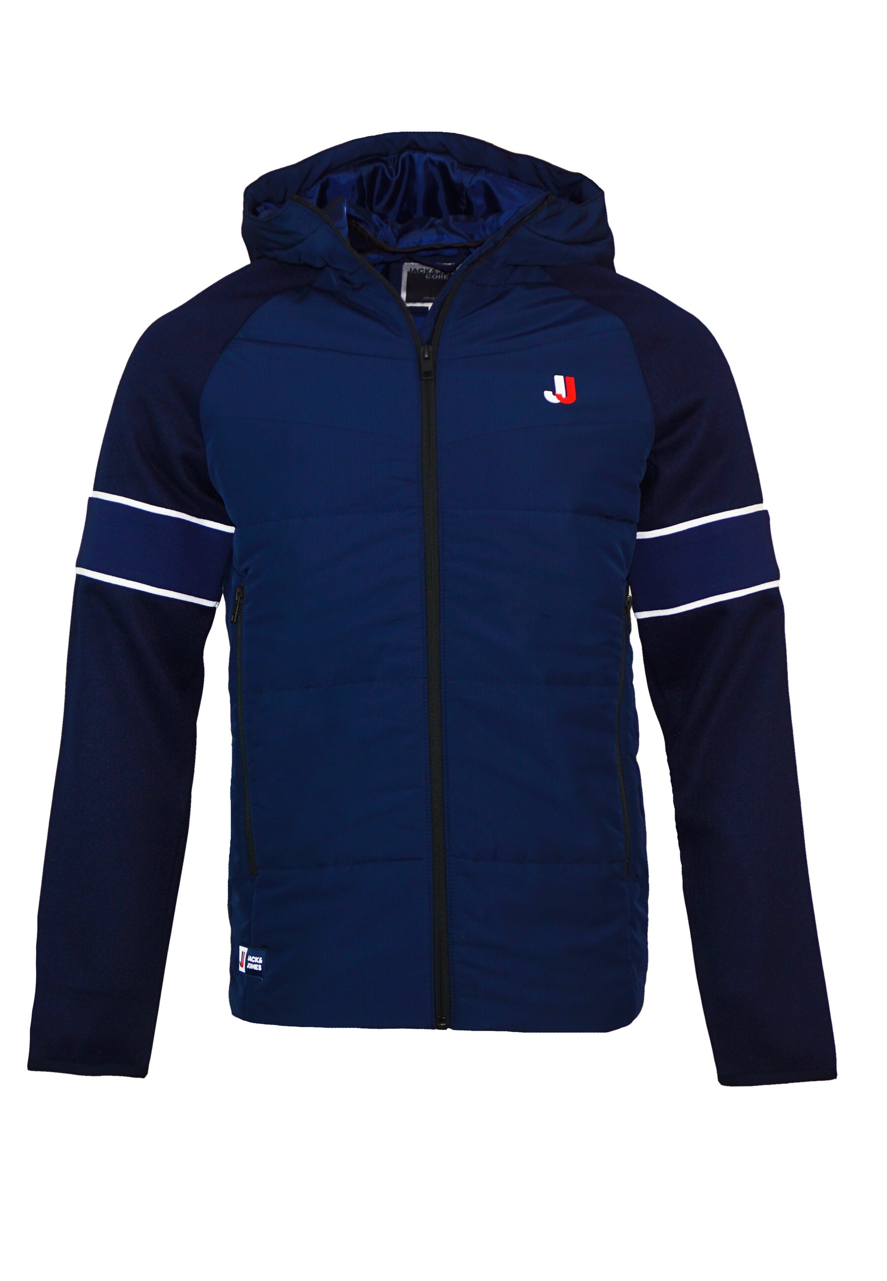 Jack & Jones Jacke &Uuml;bergangsjacke LOGAN HYBRID JACKET mit Kapuze - Bild 1