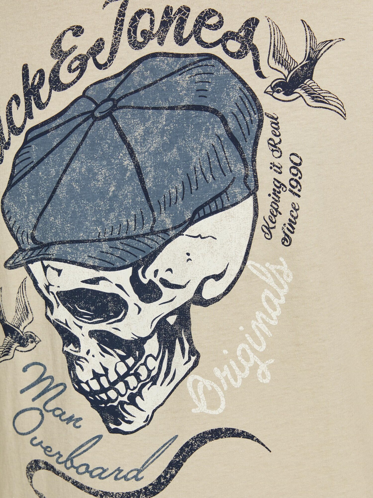 JACK & JONES Herren T-Shirt Jordome – Kurzarm, Rundhals, Aus Baumwolle, Lässiges Basic
