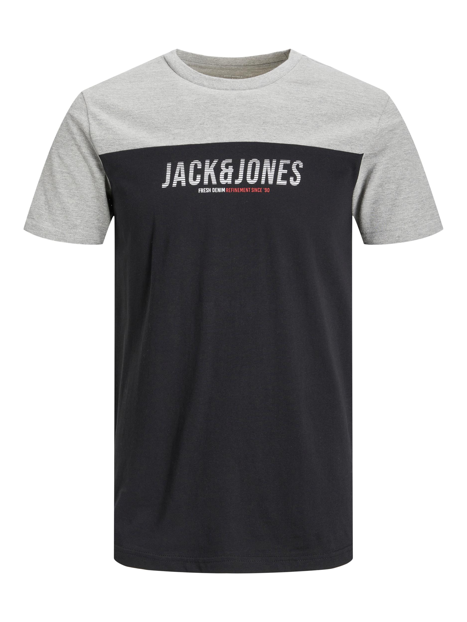 Jack & Jones T-Shirt Dan Blocking Kurzarmshirt - Bild 1