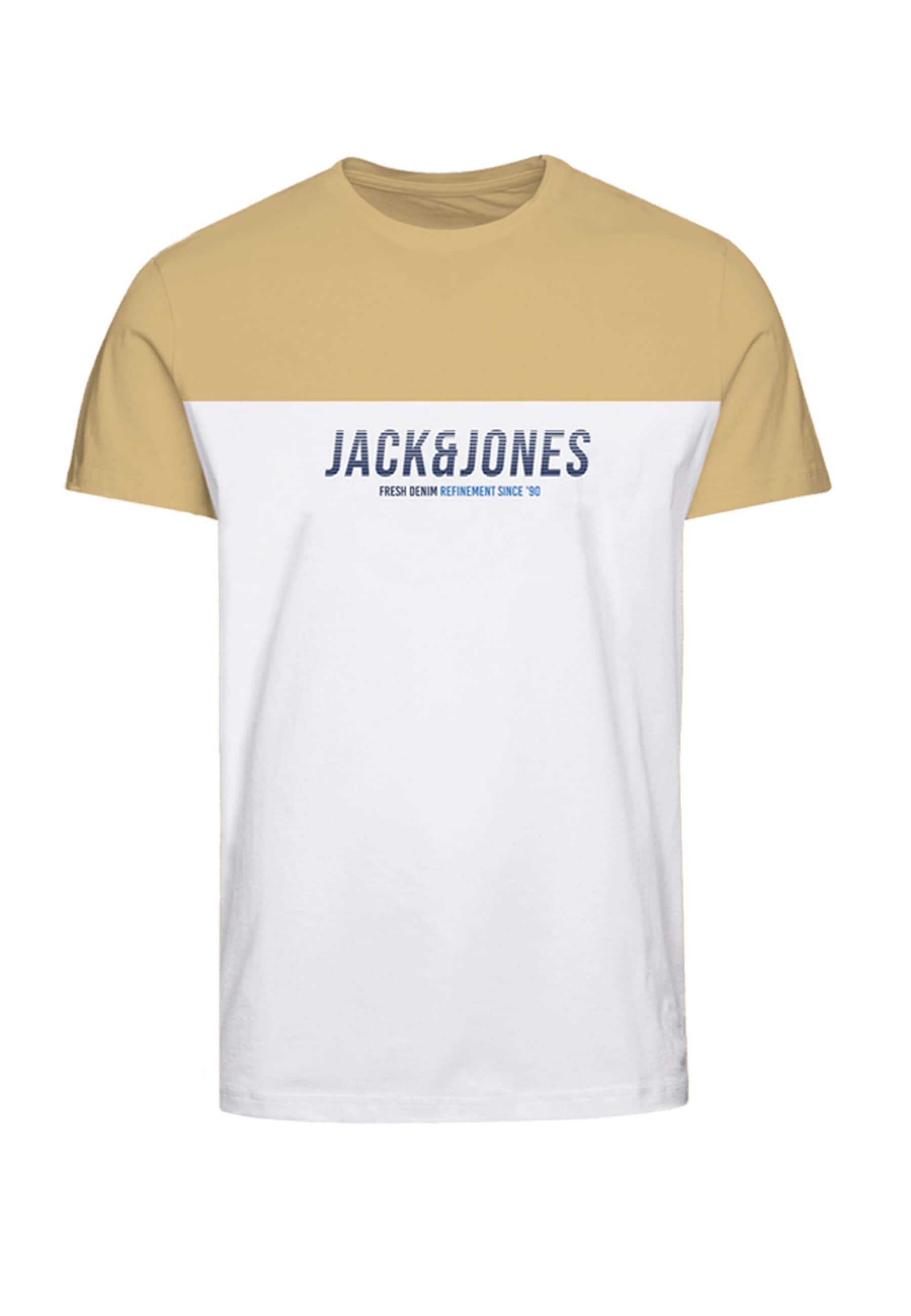 Jack & Jones T-Shirt Dan Blocking Kurzarmshirt - Bild 1