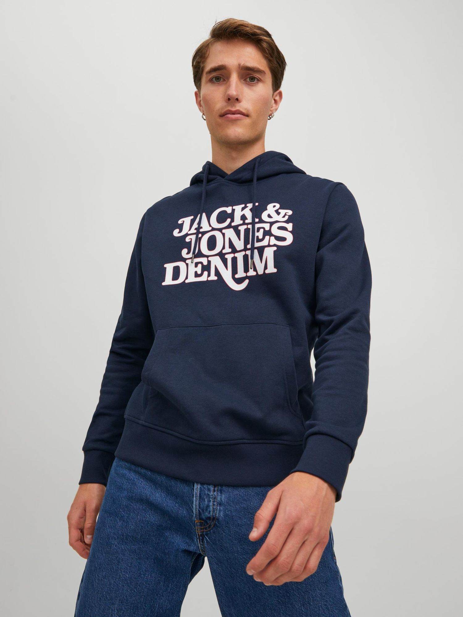 Jack & Jones Kapuzensweatshirt Rack Hoody mit Kapuze - Bild 1