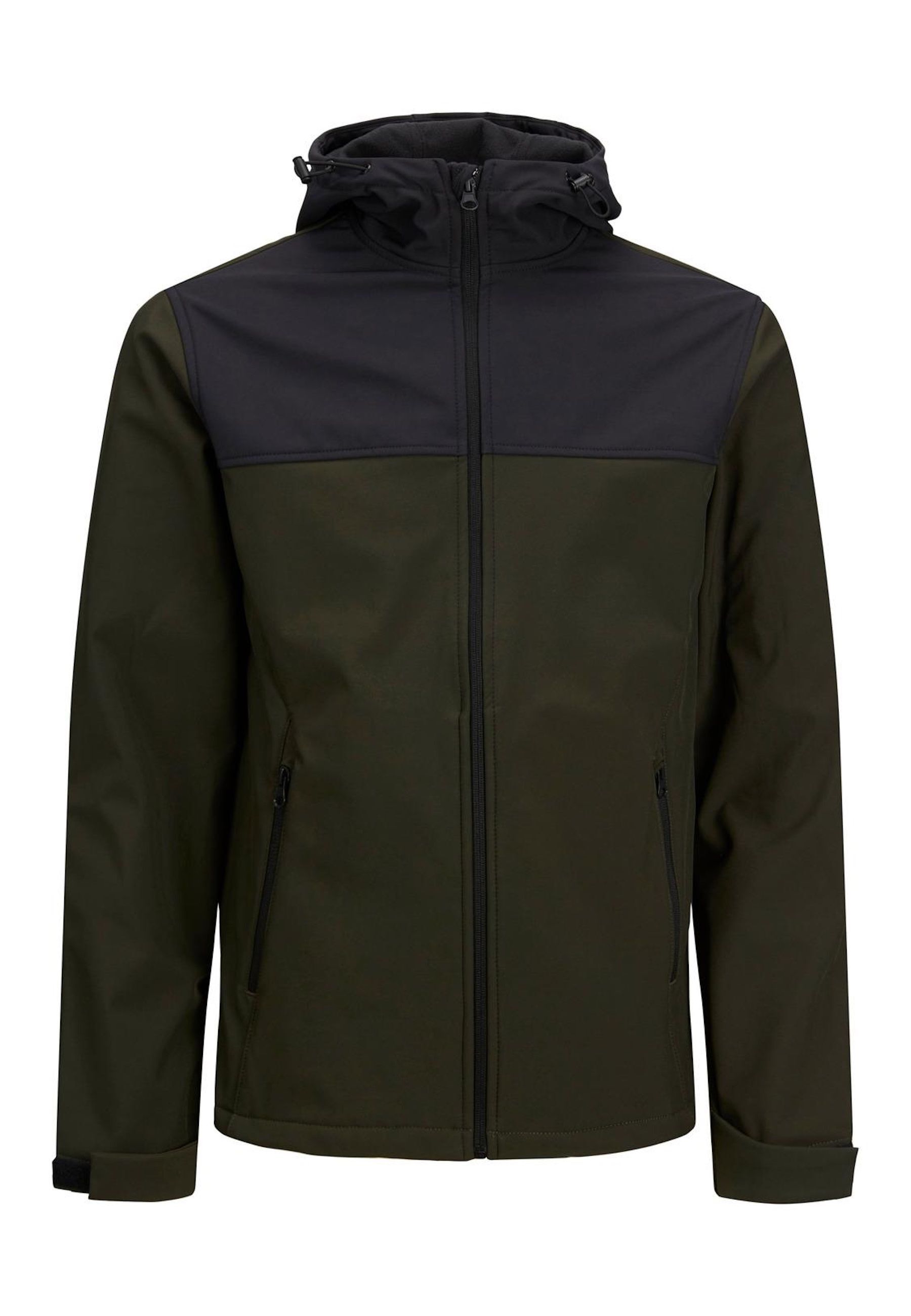 Jack & Jones Jacke Marvin Softshell-Jacke mit Klettb&uuml;ndchen - Bild 1