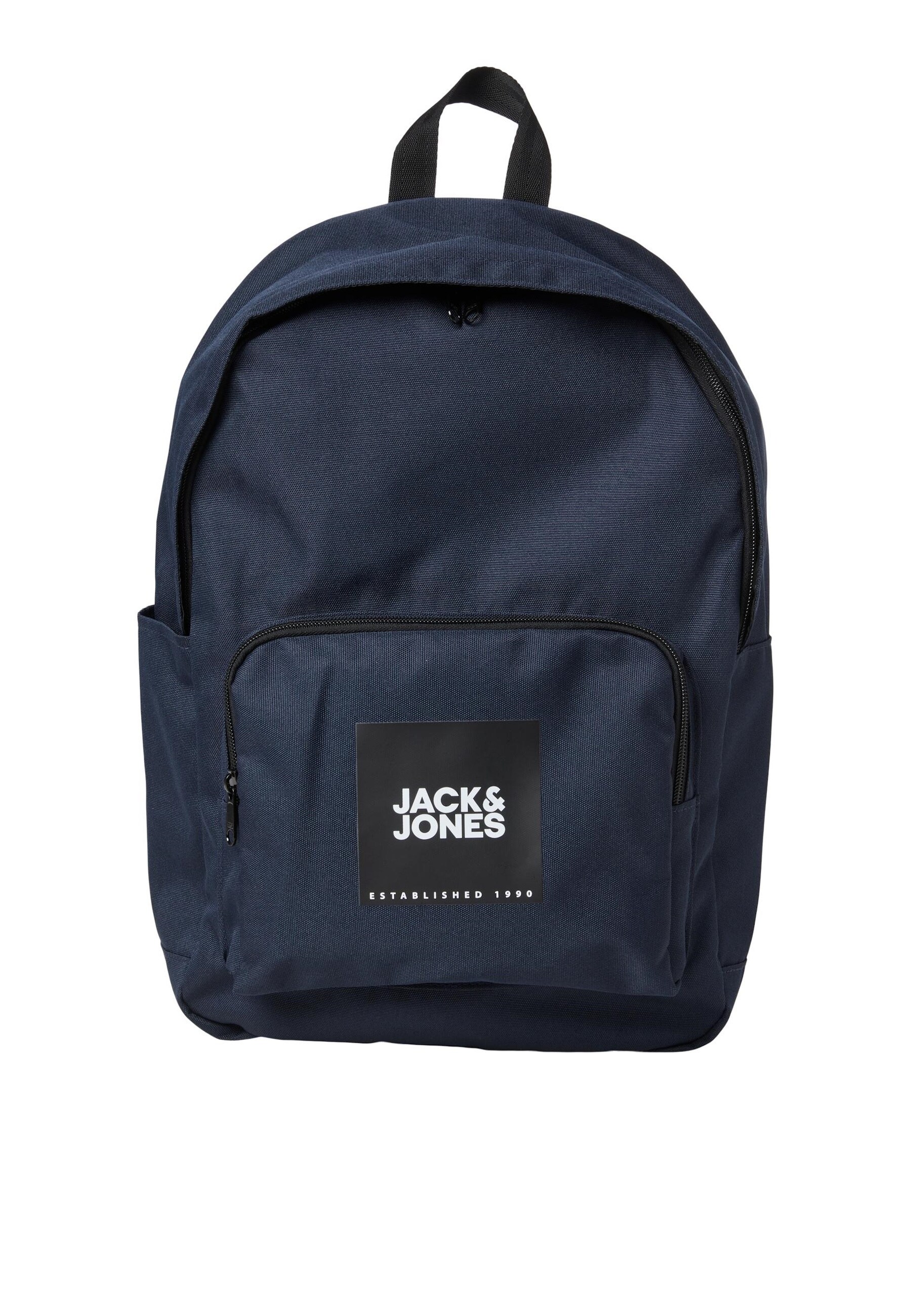 Jack & Jones Rucksack Back to School Backpack mit Haupt, Front- und Seitenfach - Bild 1