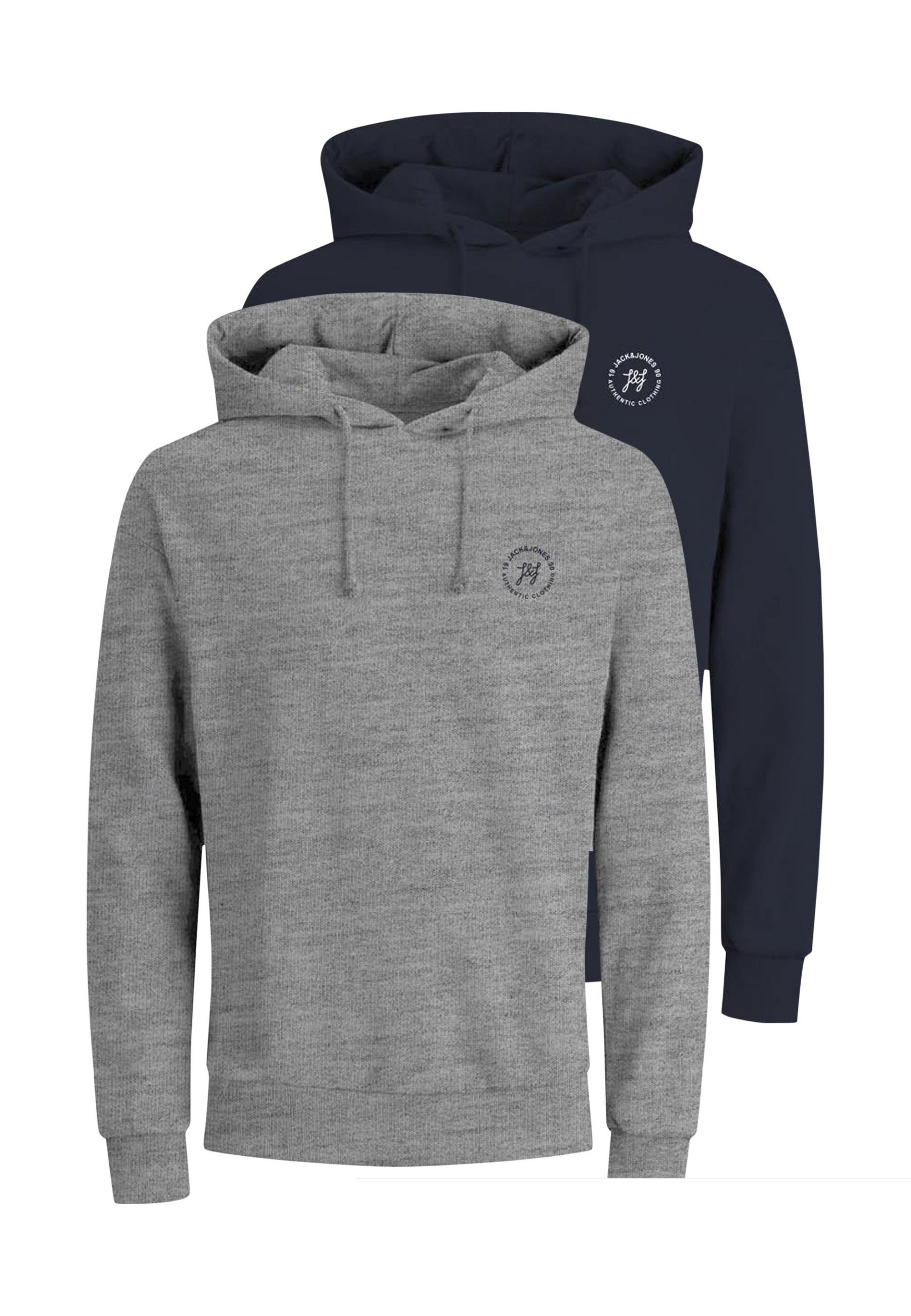 Jack & Jones Hoodie Jaxon Kapuzensweatshirt Doppelpack - Bild 1