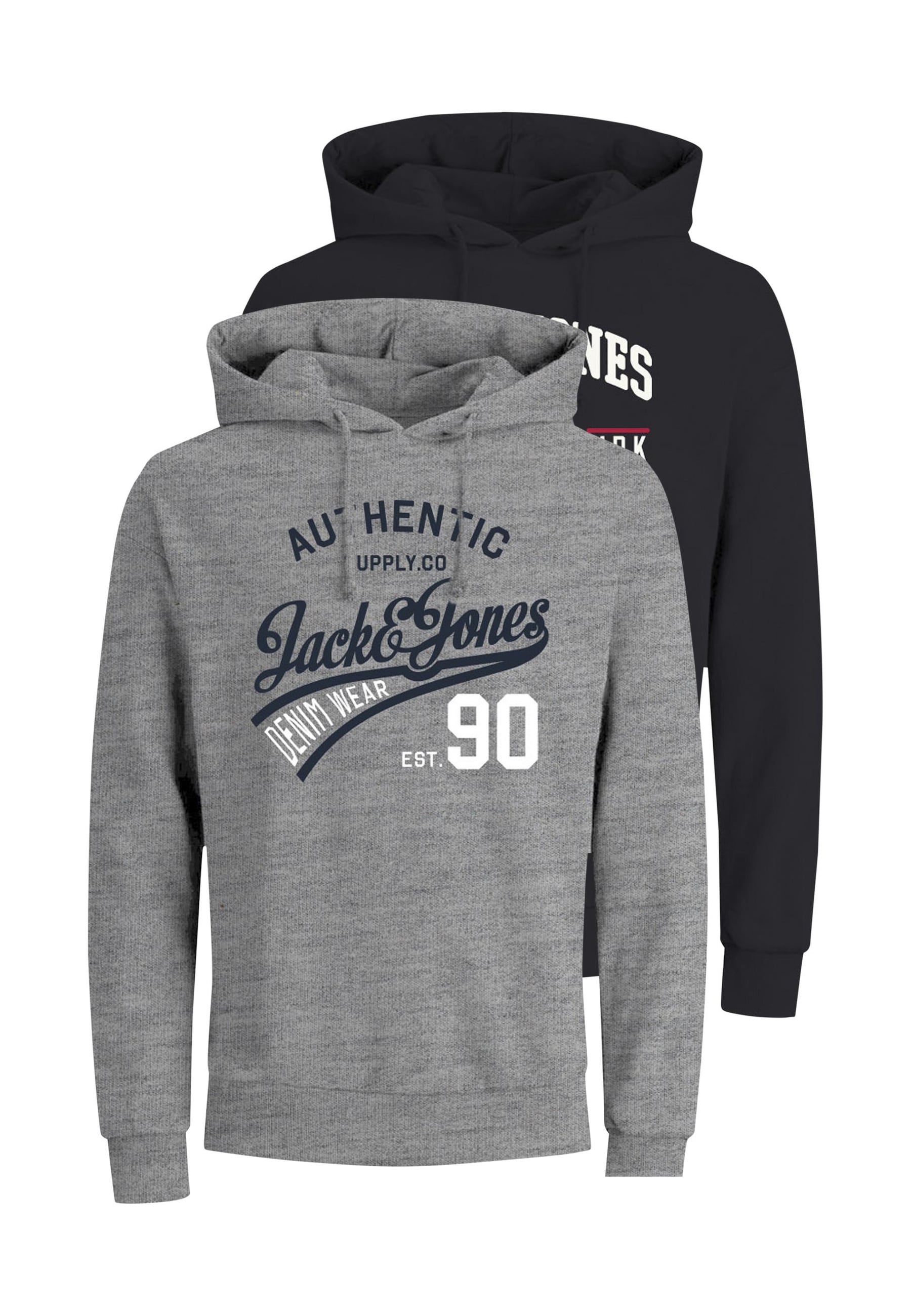 Jack & Jones Hoodie Ethan Kapuzensweatshirt Doppelpack - Bild 1