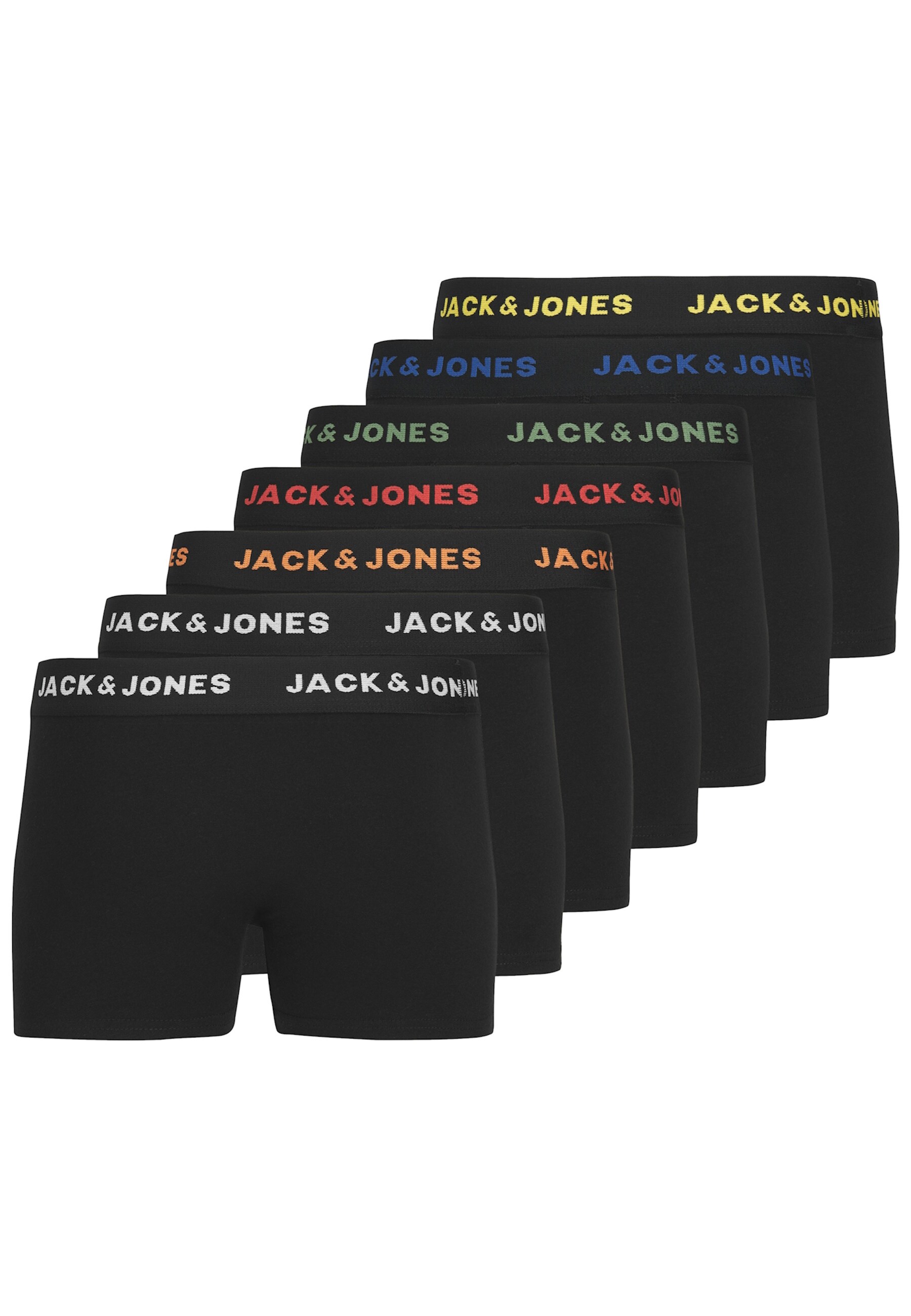 Jack & Jones Junior Boxershorts BASIC Unterhosen Siebener Pack - Bild 1