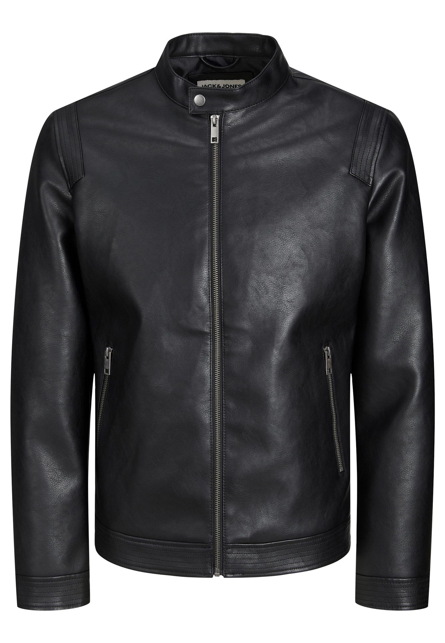 Jack & Jones Jacke ROCKY Bikerjacke mit Stehkragen und Rei&szlig;verschluss - Bild 1