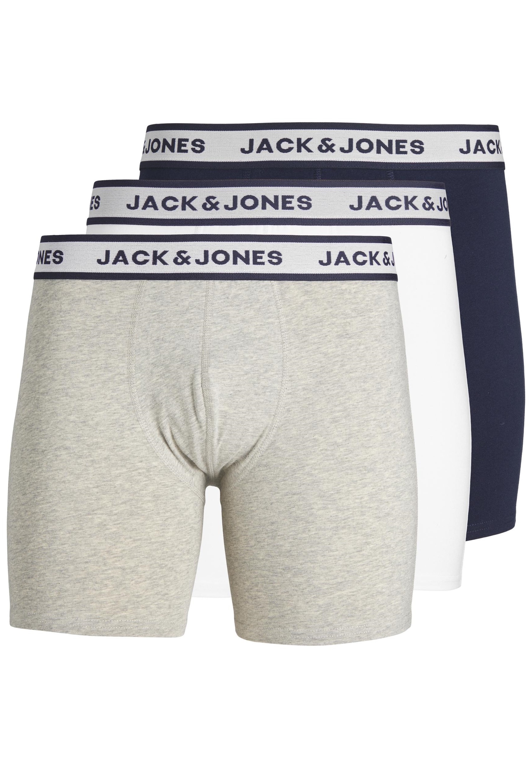 Jack & Jones Unterhose SOLID Boxer Briefs 3er Pack - Bild 1