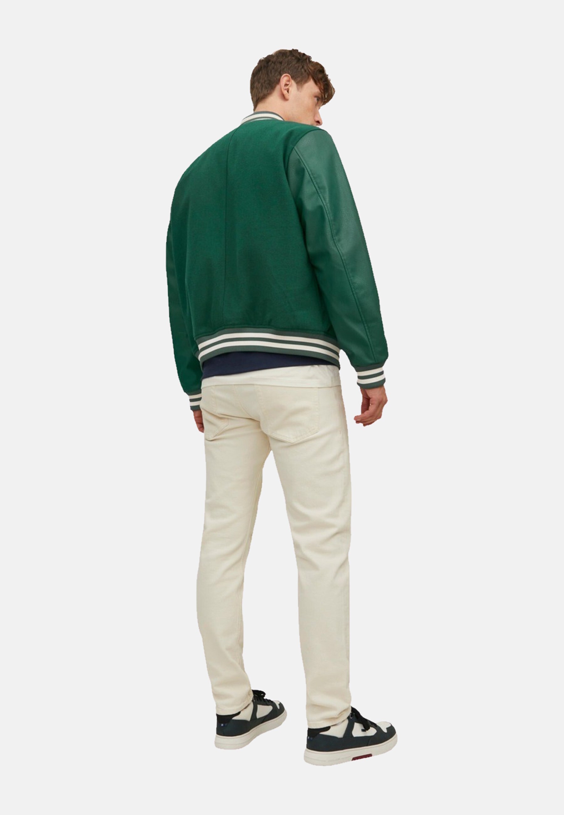 Jack & Jones Jacke Baseballjacke COLLEGE BOMBER JACKET mit gekn&ouml;pfter Vorderseite und praktischen Seitentaschen - Bild 1