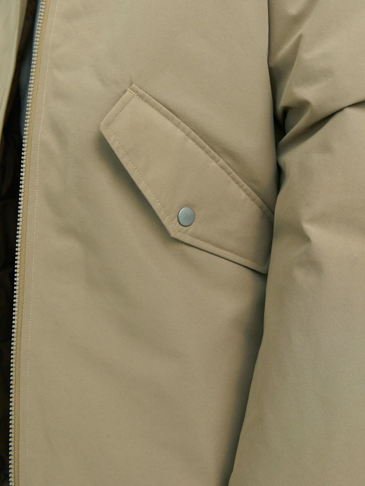 Jack & Jones Parka Loop lange wasserabweisende Jacke | 05715427232921