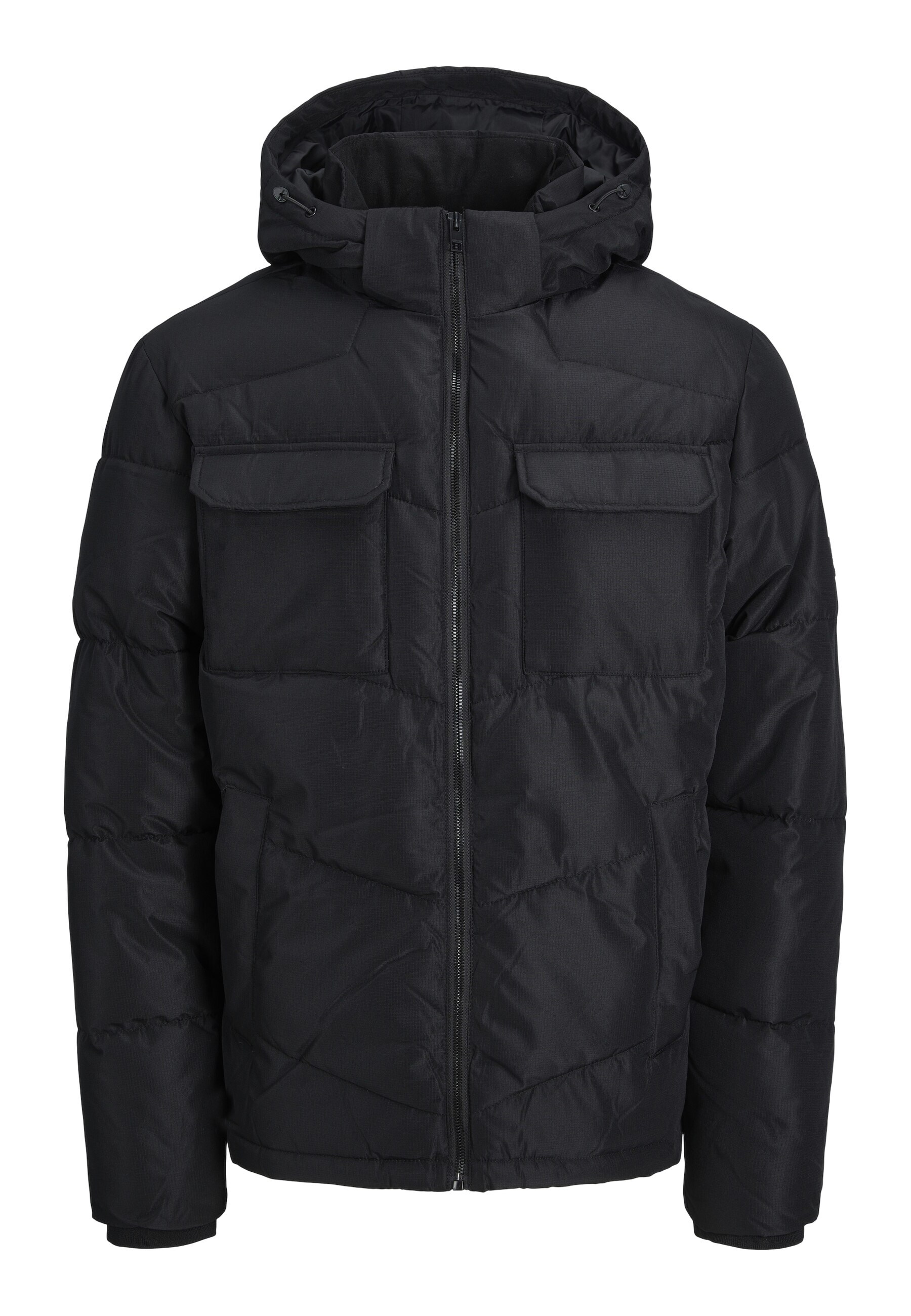 Jack & Jones Jacke Steppjacke Mason mit Kapuze und Seitentaschen - Bild 1
