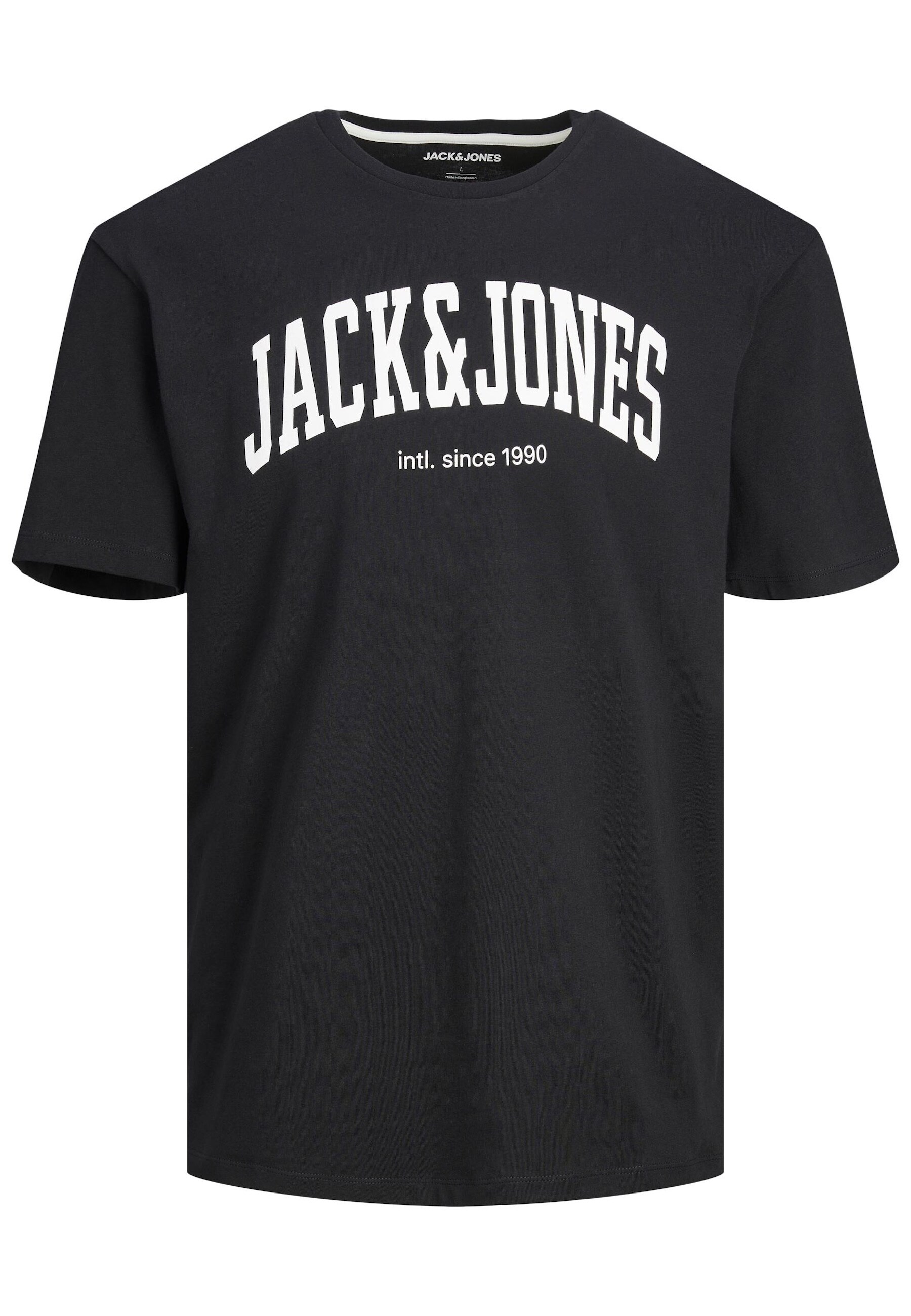 Jack & Jones T-Shirt JOSH Kurzarmshirt mit Label-Print - Bild 1