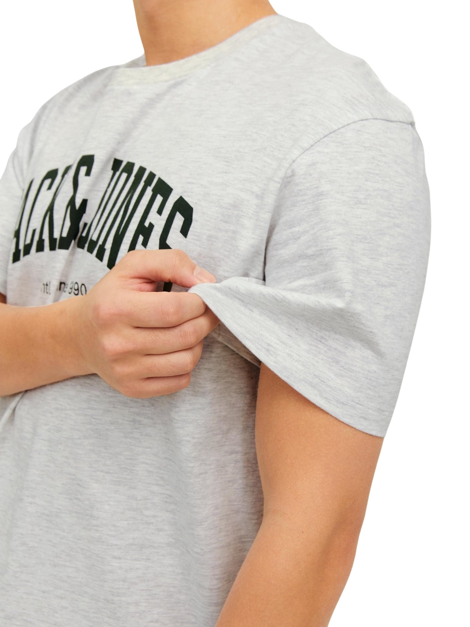 Jack & Jones T-Shirt JOSH Kurzarmshirt mit Label-Print - Bild 1