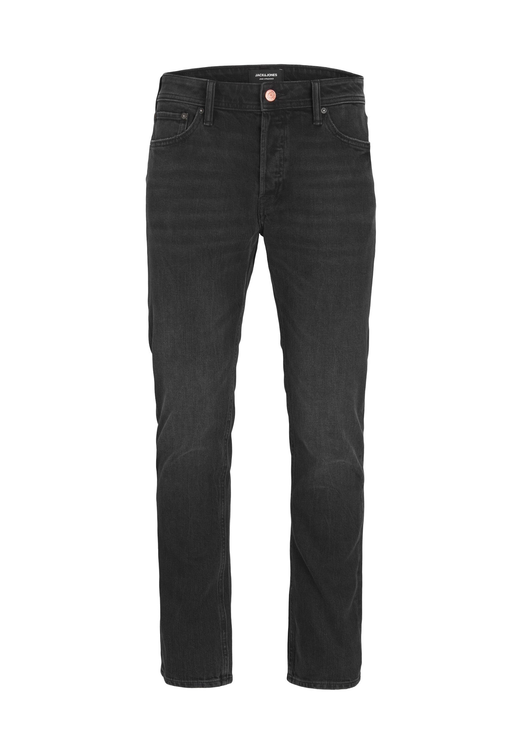 Jack & Jones Hose MIKE Tapered Jeans im 5-Pocket-Style mit Knopfleiste und G&uuml;rtelschlaufen - Bild 1
