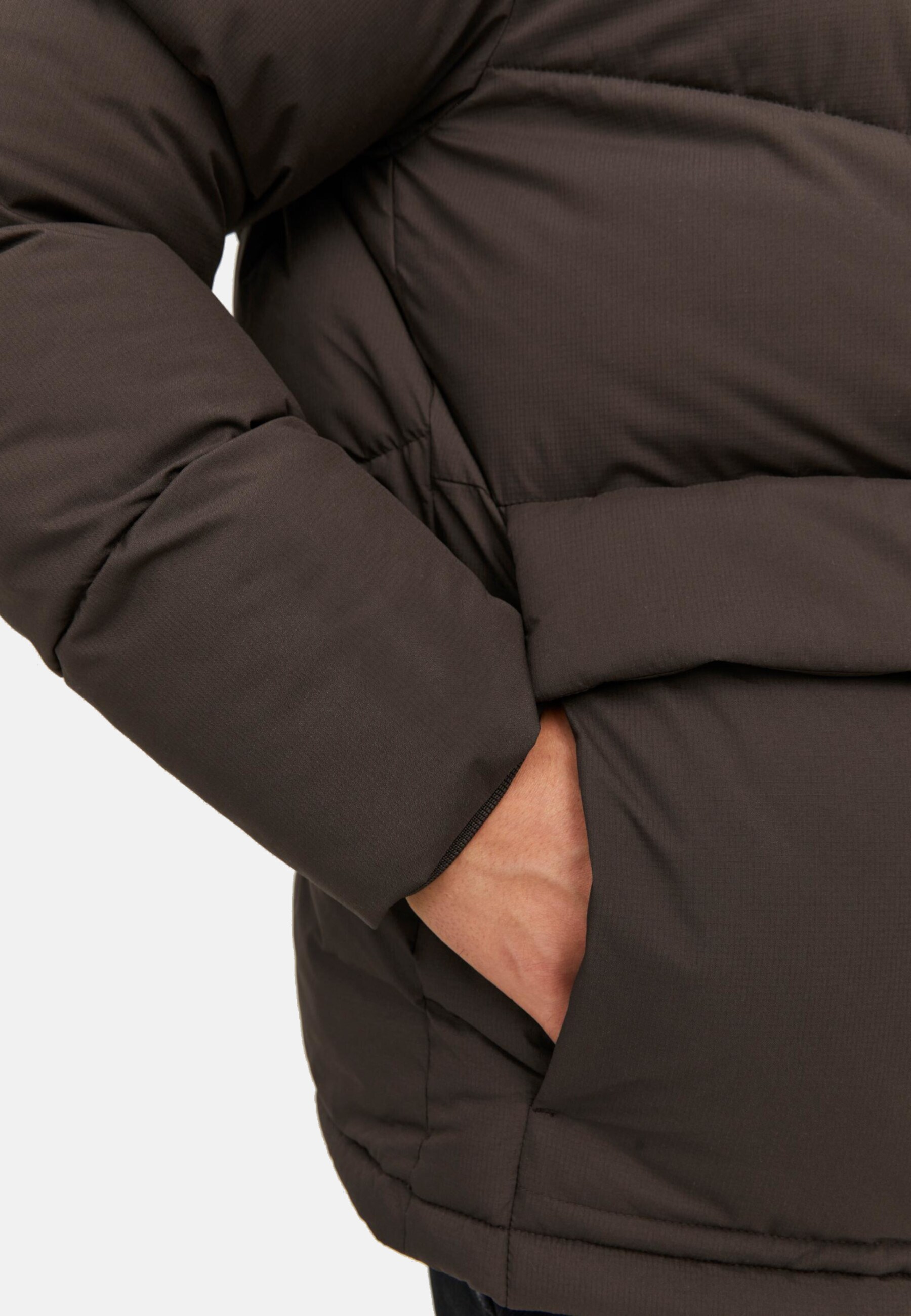 Jack & Jones Jacke Vesterbro Puffer &Uuml;bergangsjacke mit Kapuze und Kordelzug - Bild 1