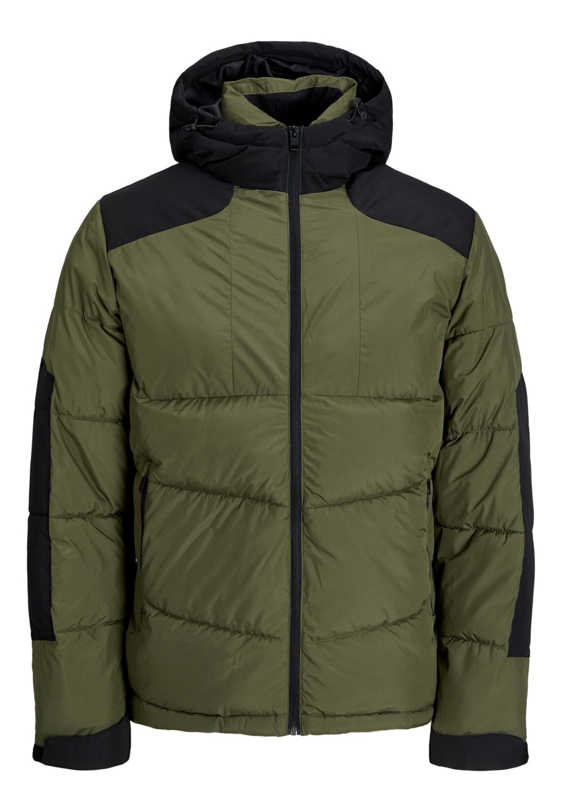 Jack & Jones Jacke Otis Puffer Übergangsjacke mit Kapuze und Kordelzug | 05715429417470