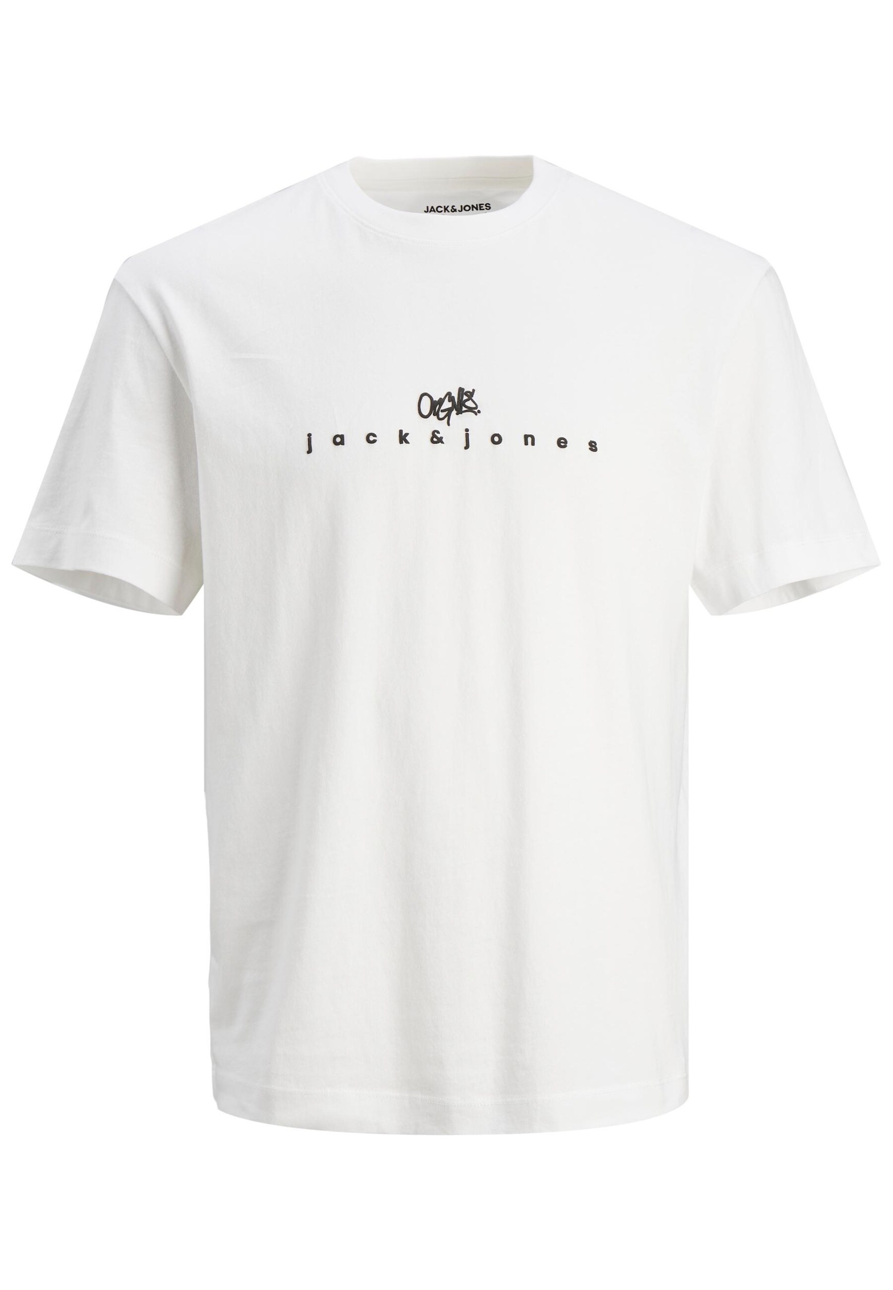 Jack & Jones T-Shirt SILVERLAKE Kurzarmshirt mit Rundhalsausschnitt und Label-Schriftzug - Bild 1