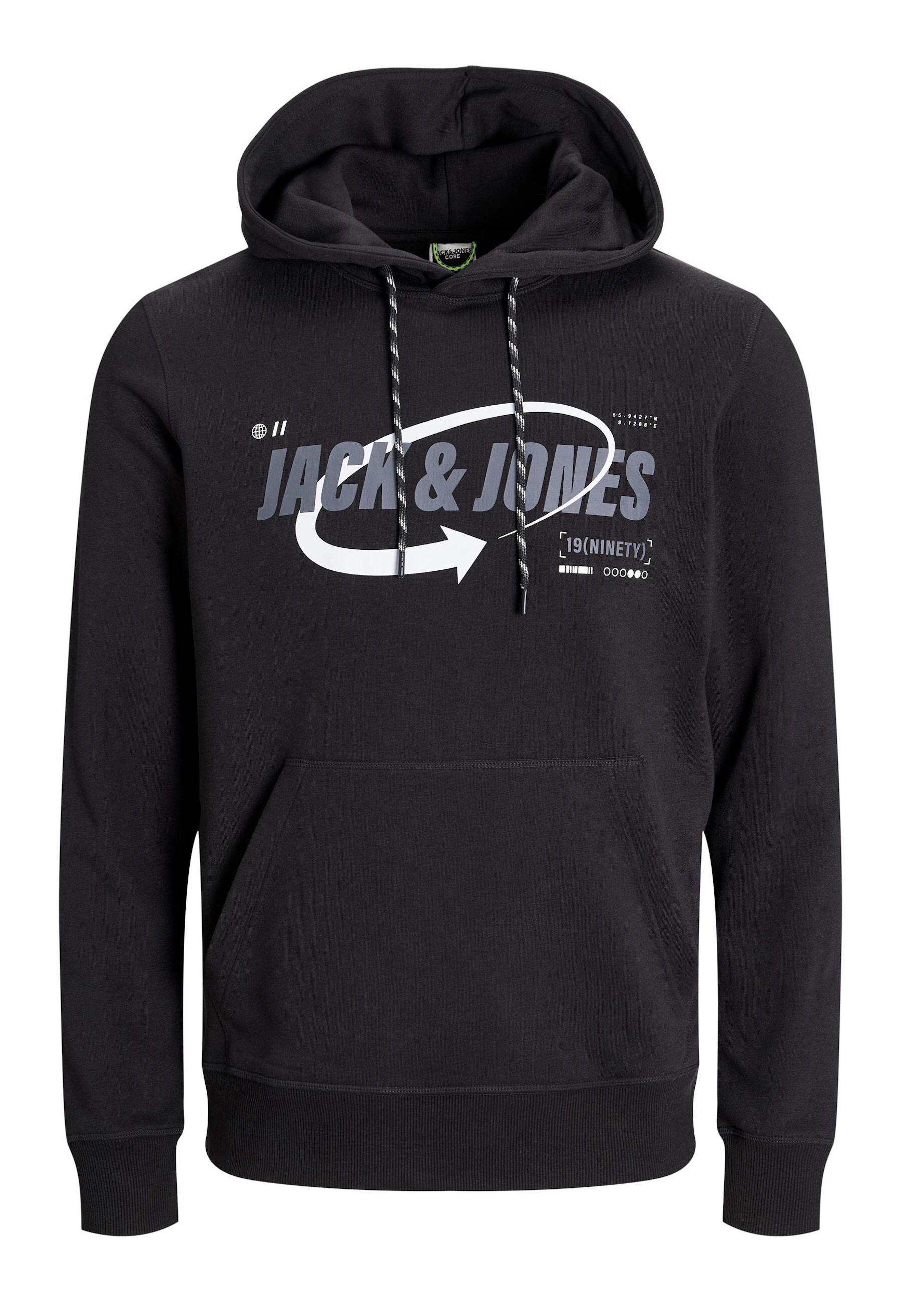 Jack & Jones Hoodie Black Kapuzensweatshirt - Bild 1