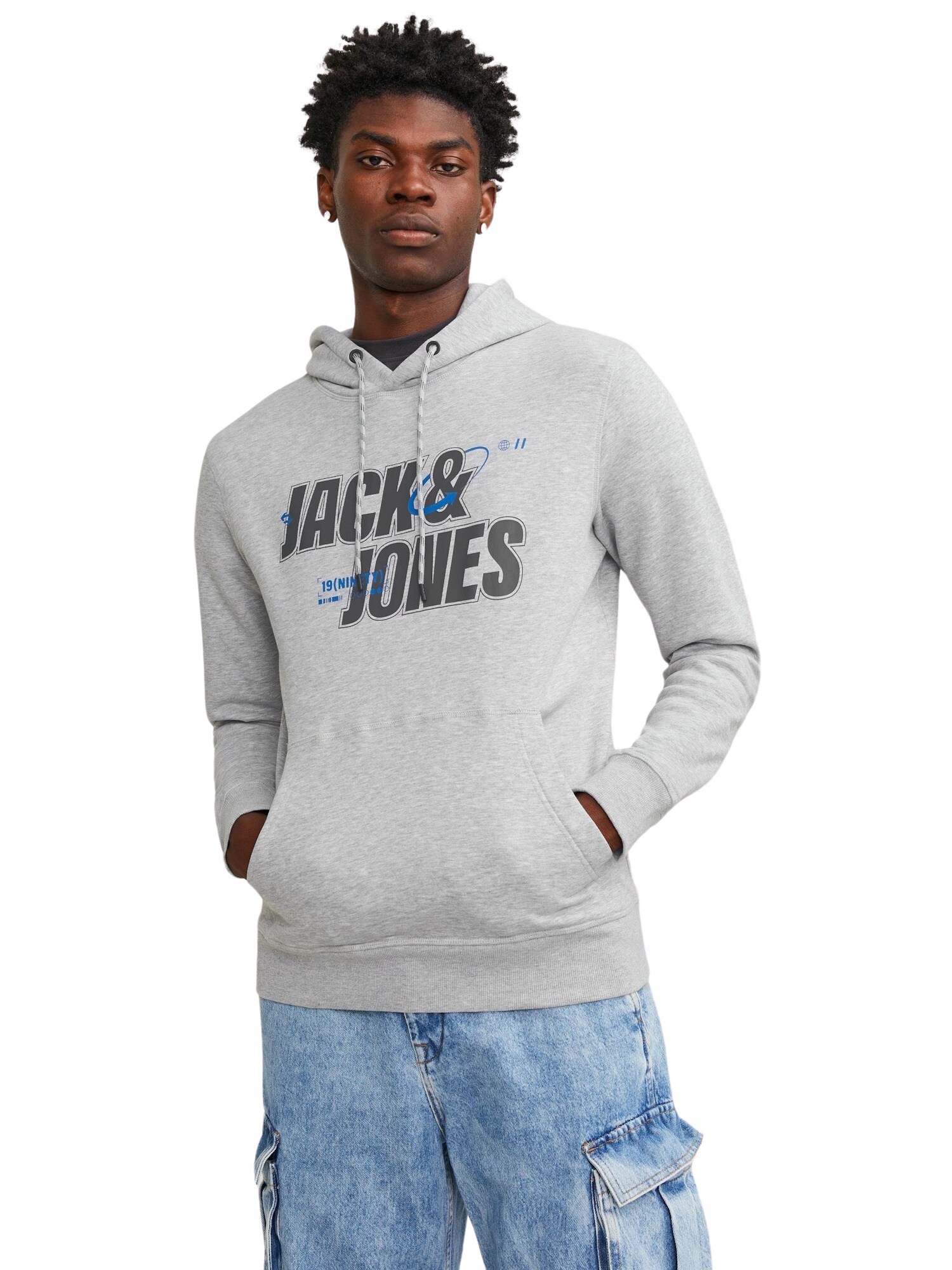 Jack & Jones Hoodie Black Kapuzensweatshirt - Bild 1
