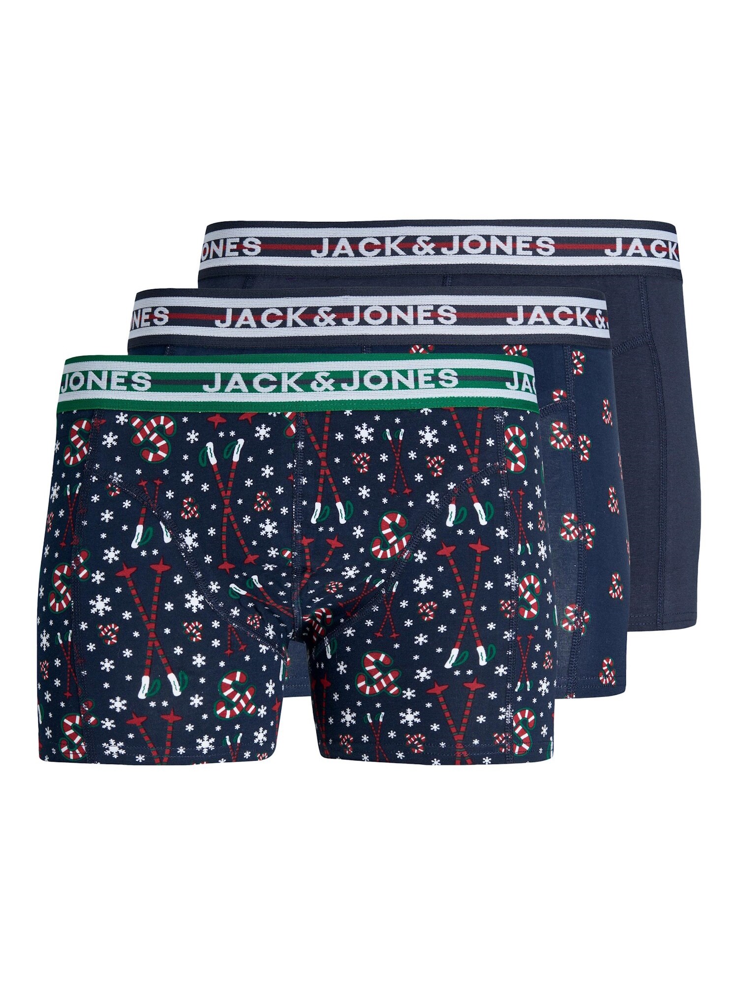 Jack & Jones Junior Unterhose XMAS CANDY Trunks 3er Pack - Bild 1