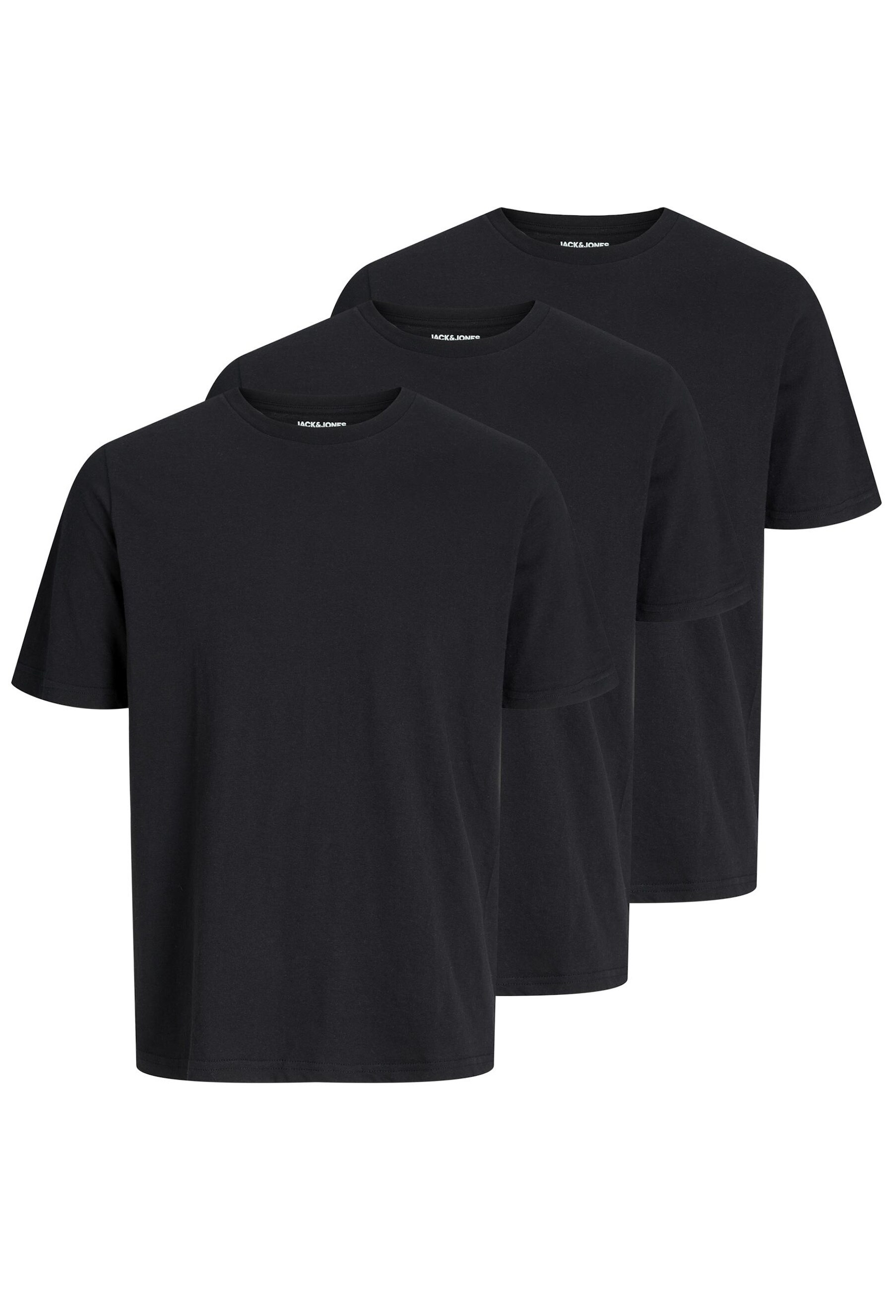 Jack & Jones T-Shirt UNDER Kurzarmshirt mit Rundhalsausschnitt 3er Pack - Bild 1