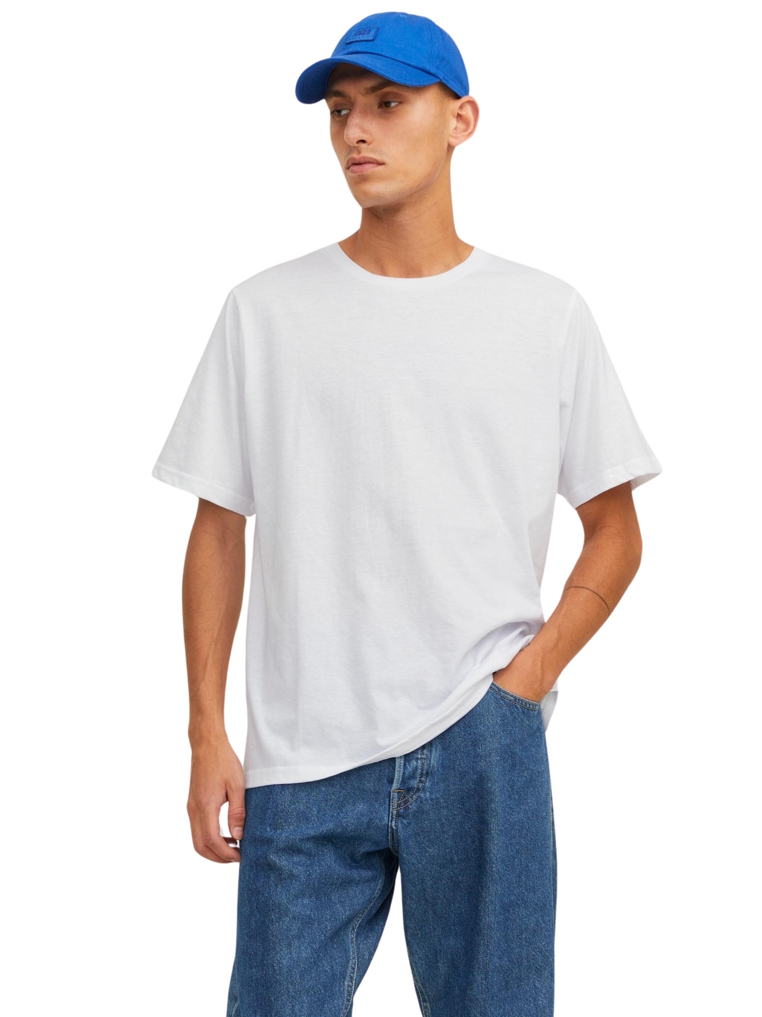 Jack & Jones T-Shirt UNDER Kurzarmshirt mit Rundhalsausschnitt 3er Pack - Bild 1