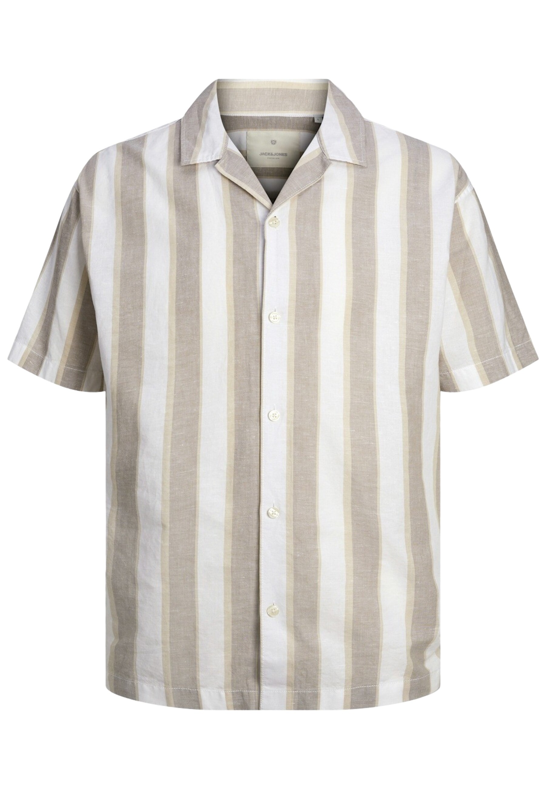 Jack & Jones Hemd SUMMER STRIPE RESORT Kurzarmhemd - Bild 1