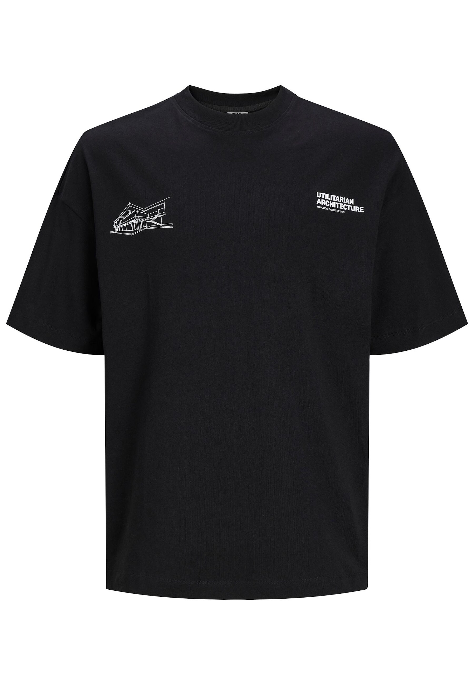 Jack & Jones T-Shirt ARCH Kurzarmshirt mit Rundhalsausschnitt und Print - Bild 1