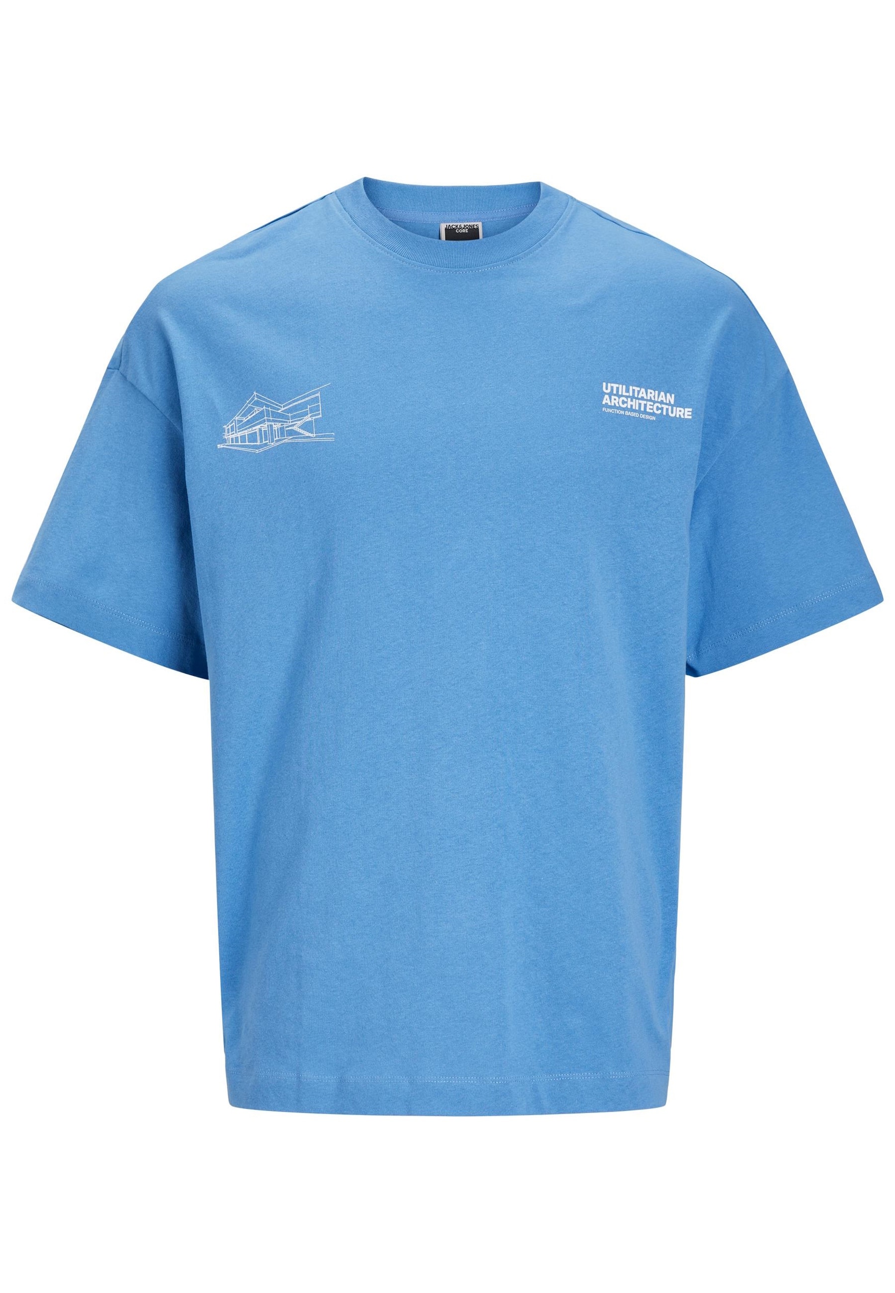 Jack & Jones T-Shirt ARCH Kurzarmshirt mit Rundhalsausschnitt und Print - Bild 1