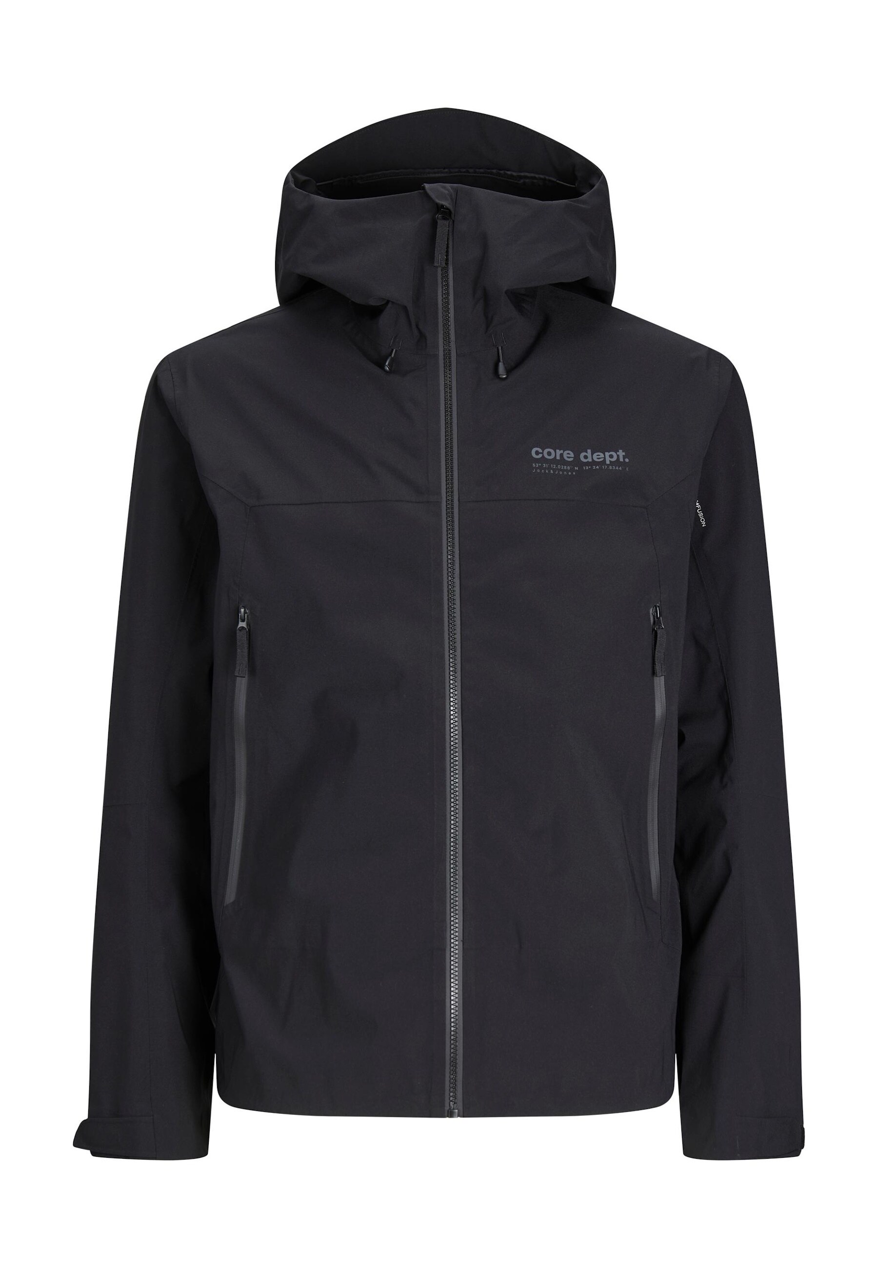 Jack & Jones Jacke TRAIL Softshelljacke mit Kapuze, Rei&szlig;verschluss und Rei&szlig;verschlusstaschen - Bild 1