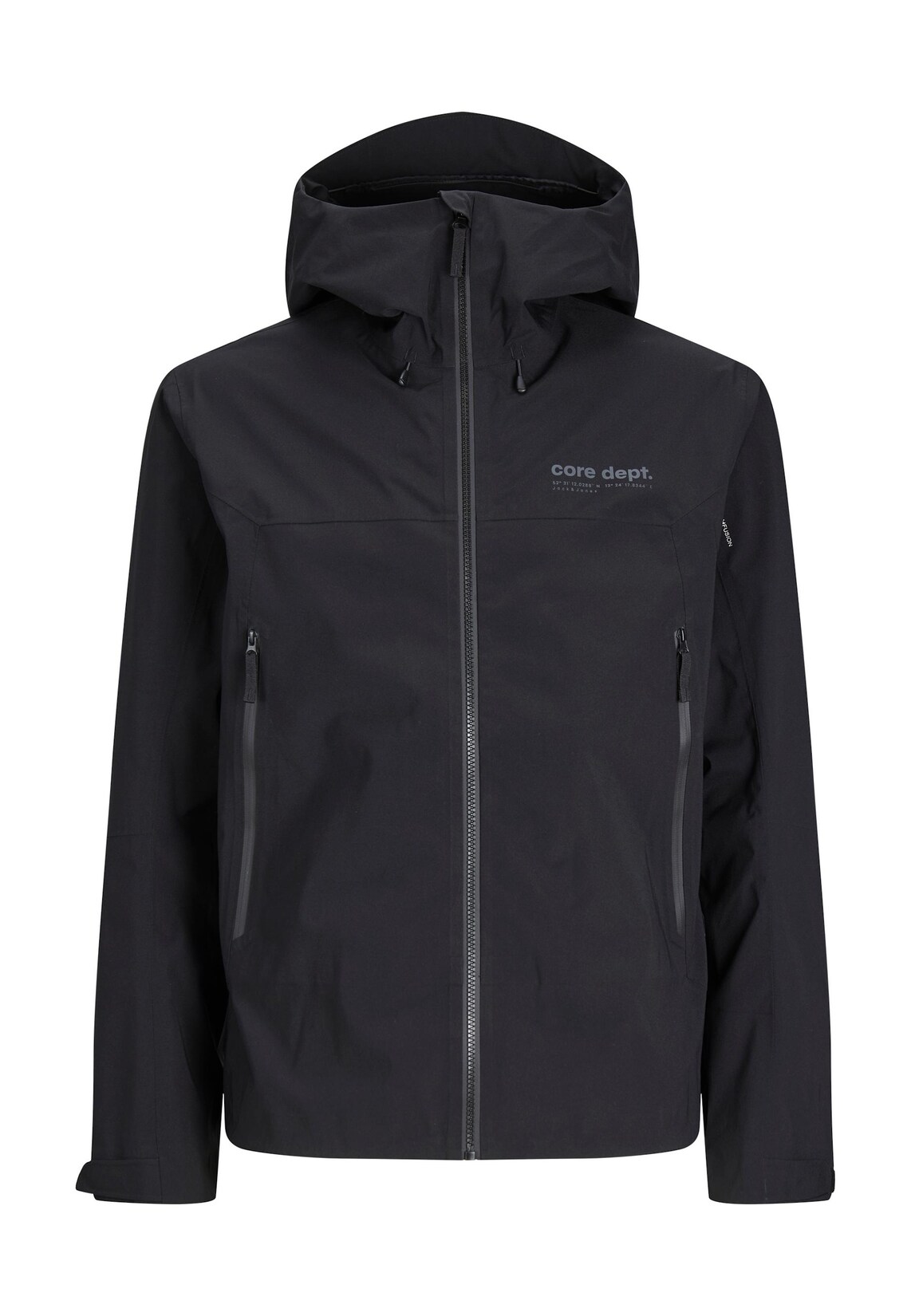 Jack & Jones Jacke TRAIL Softshelljacke mit Kapuze, Reißverschluss und Reißverschlusstaschen | 05715513485774