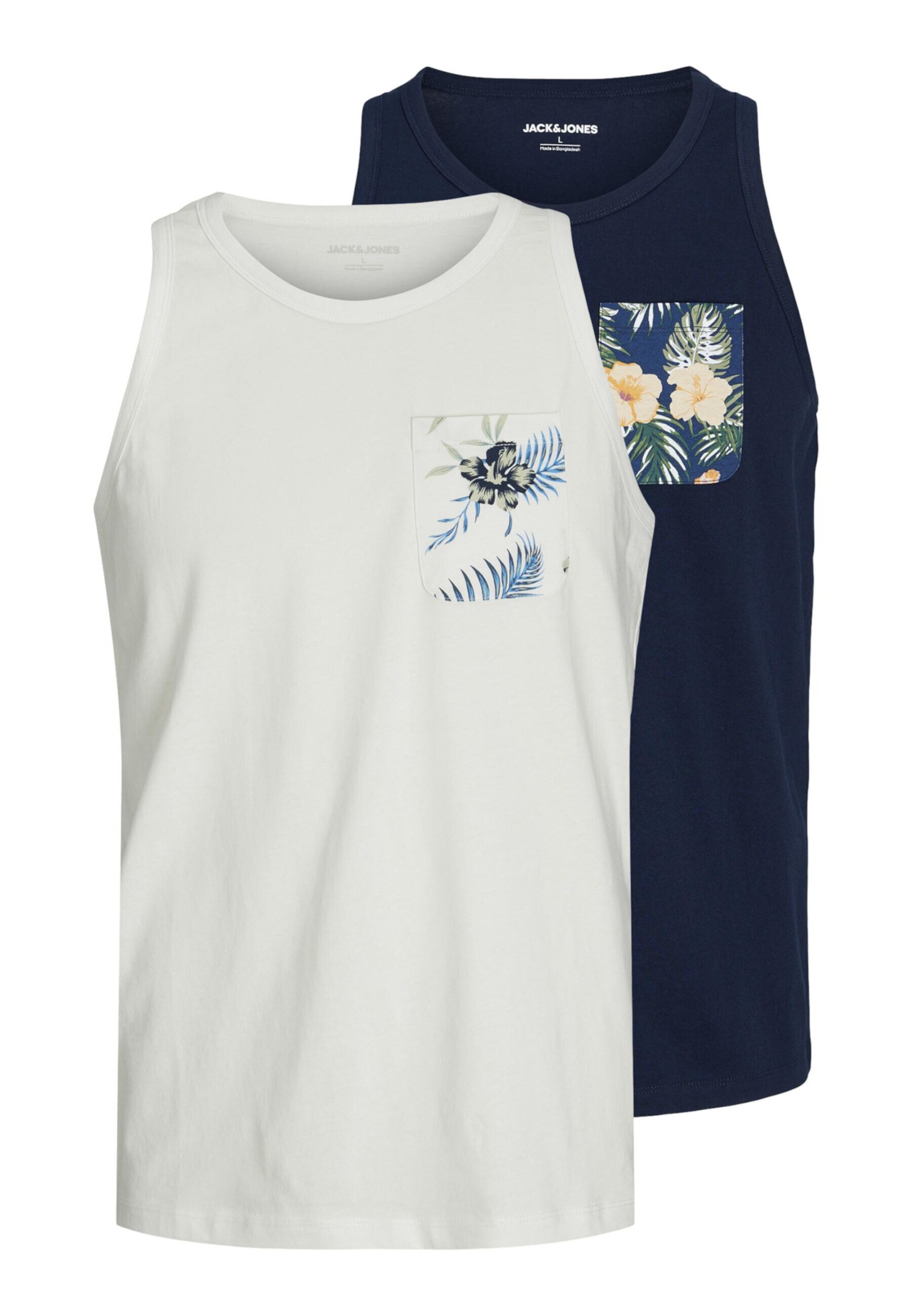 Jack & Jones Tank-Top Chill Pocket Tanktop 2 Pack - Bild 1